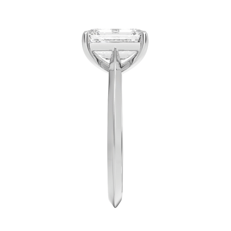 12012023 Lab Grown Pırlanta Tektaş Yüzük | 2.00 karat Baget | Cynara | Xdiamond