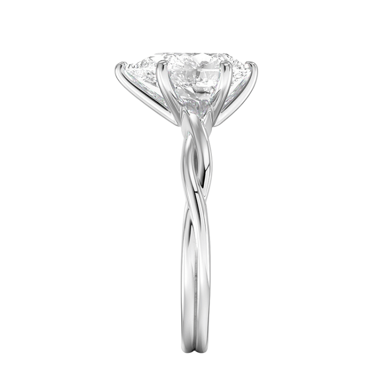 13062013 Lab Grown Pırlanta Tektaş Yüzük | 2.00 karat Damla | Arianne | Xdiamond
