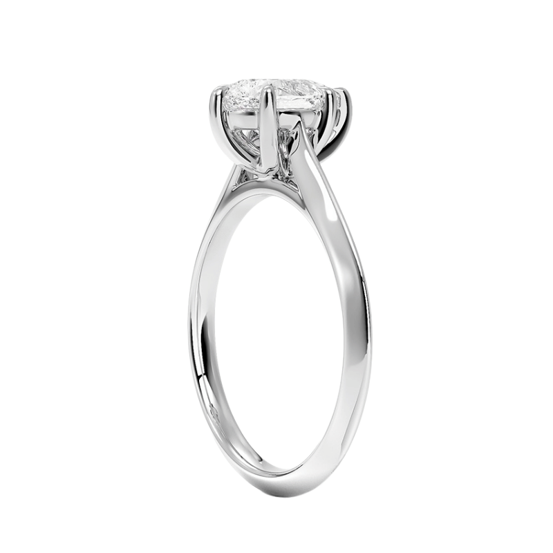 13011013 Laboratuvar Pırlantası Tektaş  Yüzük | 1.00 karat Damla | Calanthe | Xdiamond