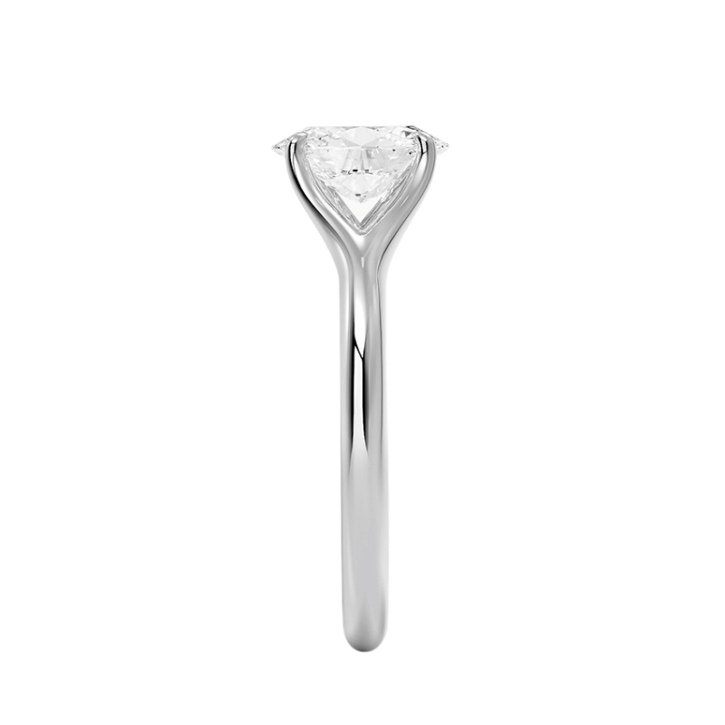 11041015 Laboratuvar Pırlantası Tektaş Yüzük | 1.00 karat Oval | Aetheria | Xdiamond