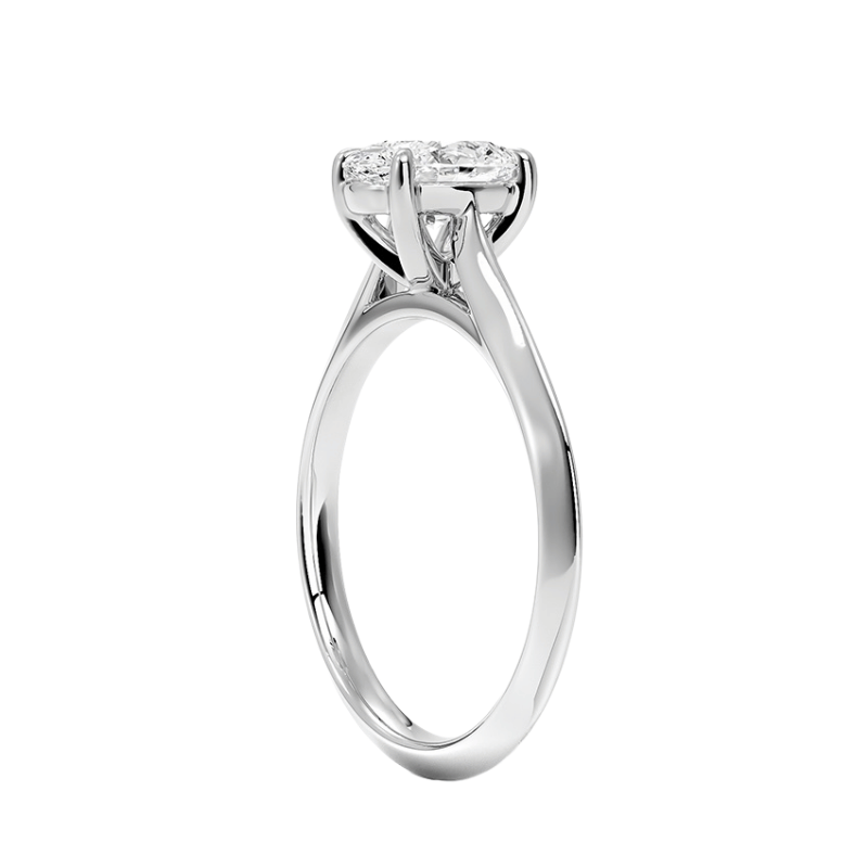 11061015 Laboratuvar Pırlantası Tektaş Yüzük | 1.00 karat Oval | Meliora | Xdiamond