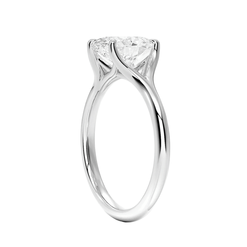 11042033 Lab Grown Pırlanta Tektaş Yüzük | 2.00 karat Oval | Aetheria | Xdiamond