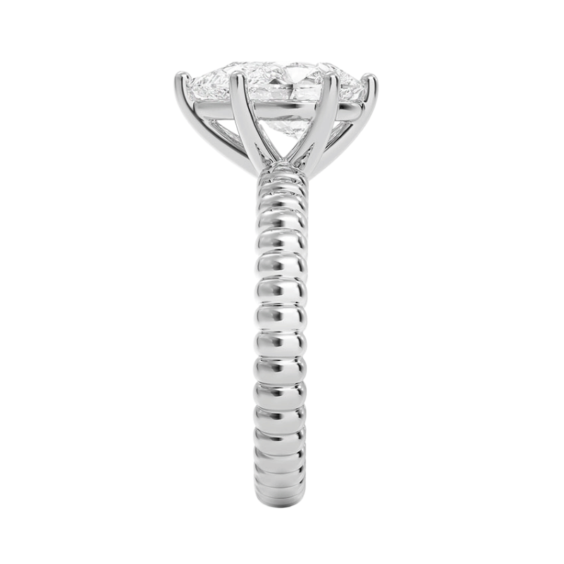 13042013 Lab Grown Pırlanta Tektaş Yüzük | 2.00 karat Damla | Evadra | Xdiamond