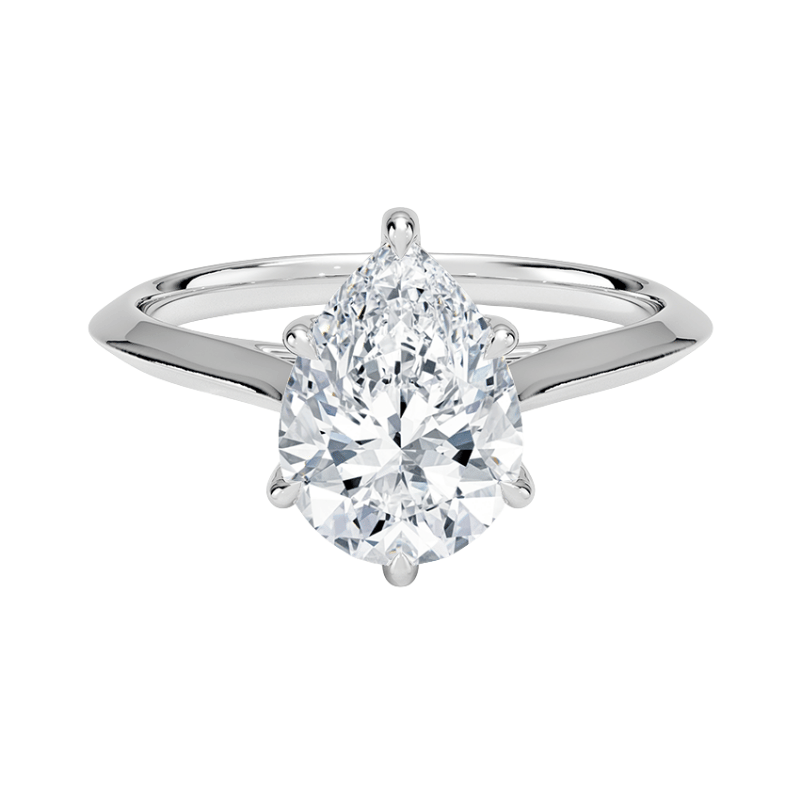 13012013 Lab Grown Pırlanta Tektaş Yüzük | 2.00 karat Damla | Calanthe | Xdiamond