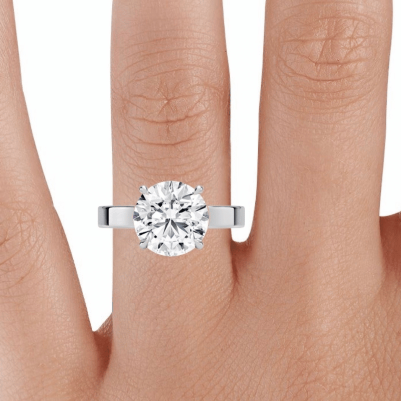 10153025 Lab Grown Pırlanta Tektaş Yüzük | 3.00 karat | Hathor | Xdiamond