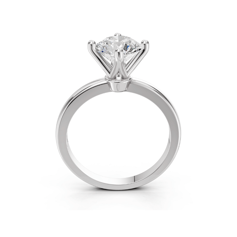 10051025 Laboratuvar Pırlanta Tektaş Yüzük | 1.00 karat E Vs2 | Phoebe | Xdiamond