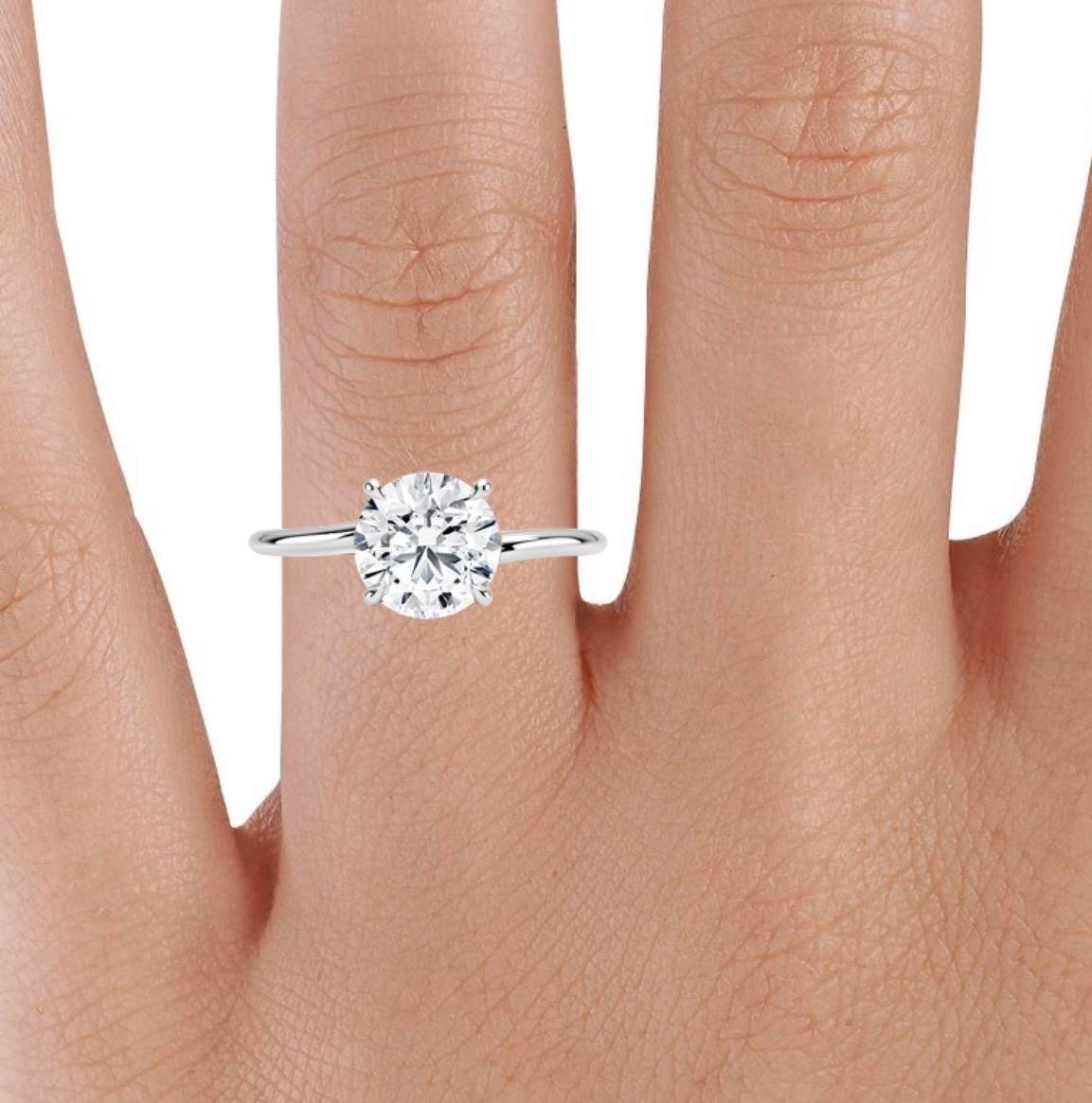 10061525 Laboratuvar Pırlanta Tektaş Yüzük | 1.50 karat | Elite | Xdiamond