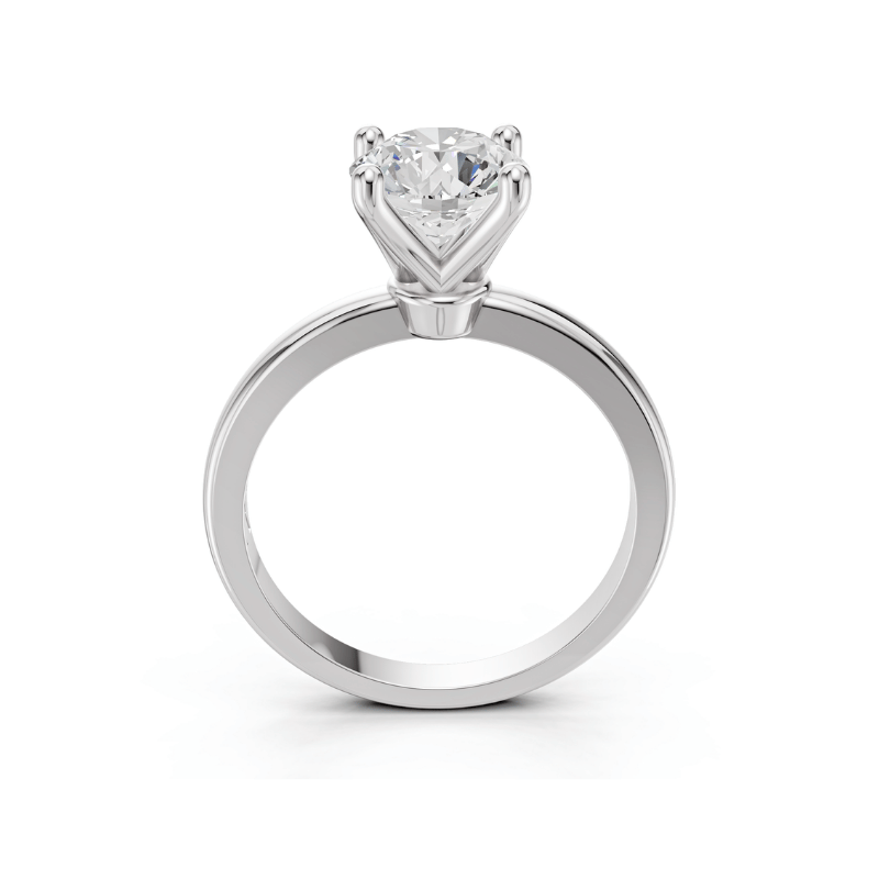 10031023 Laboratuvar Pırlanta Tektaş Yüzük | 1.00 karat E Vvs2 | Aether | Xdiamond