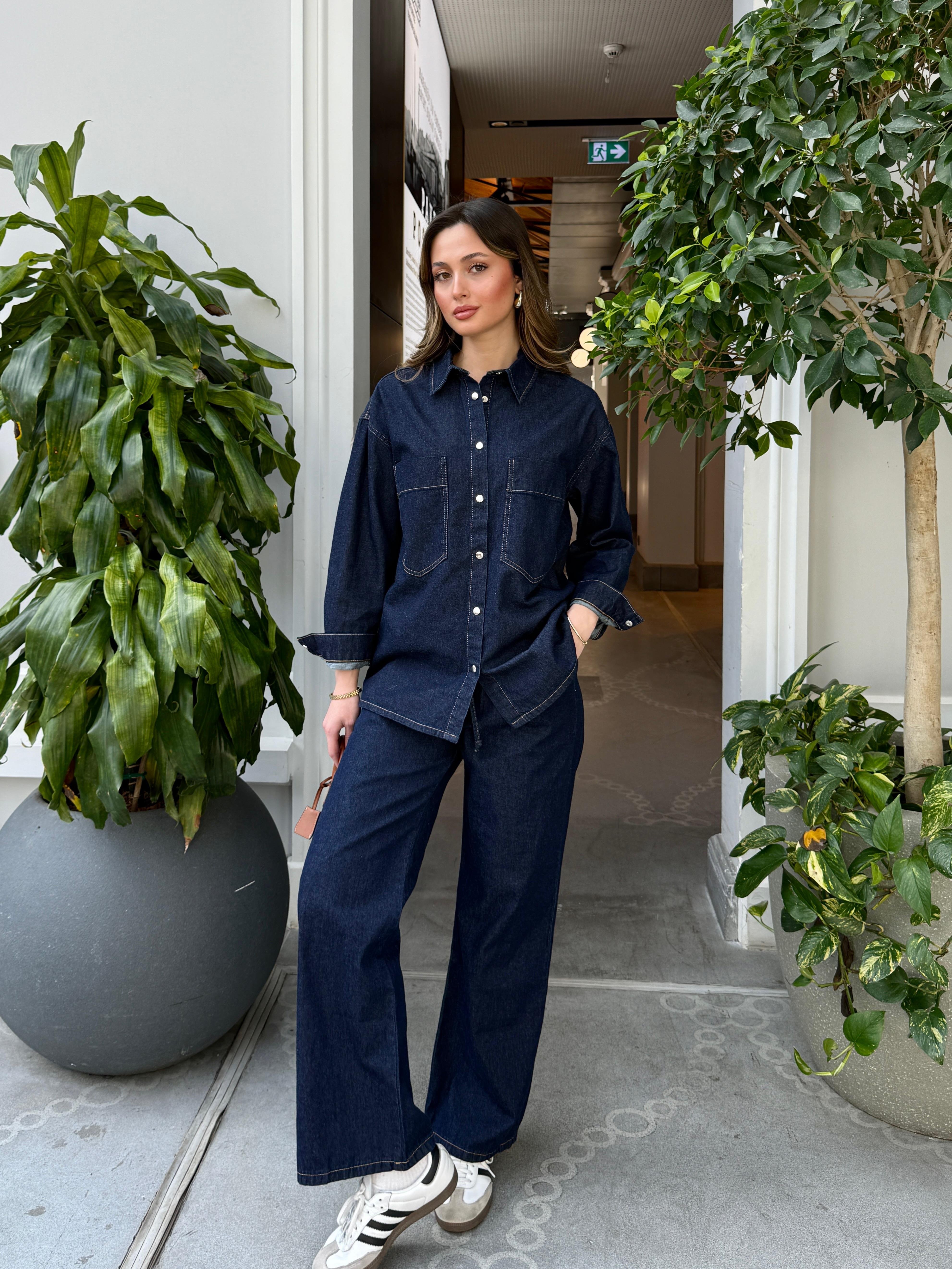 Casual Denim Takım