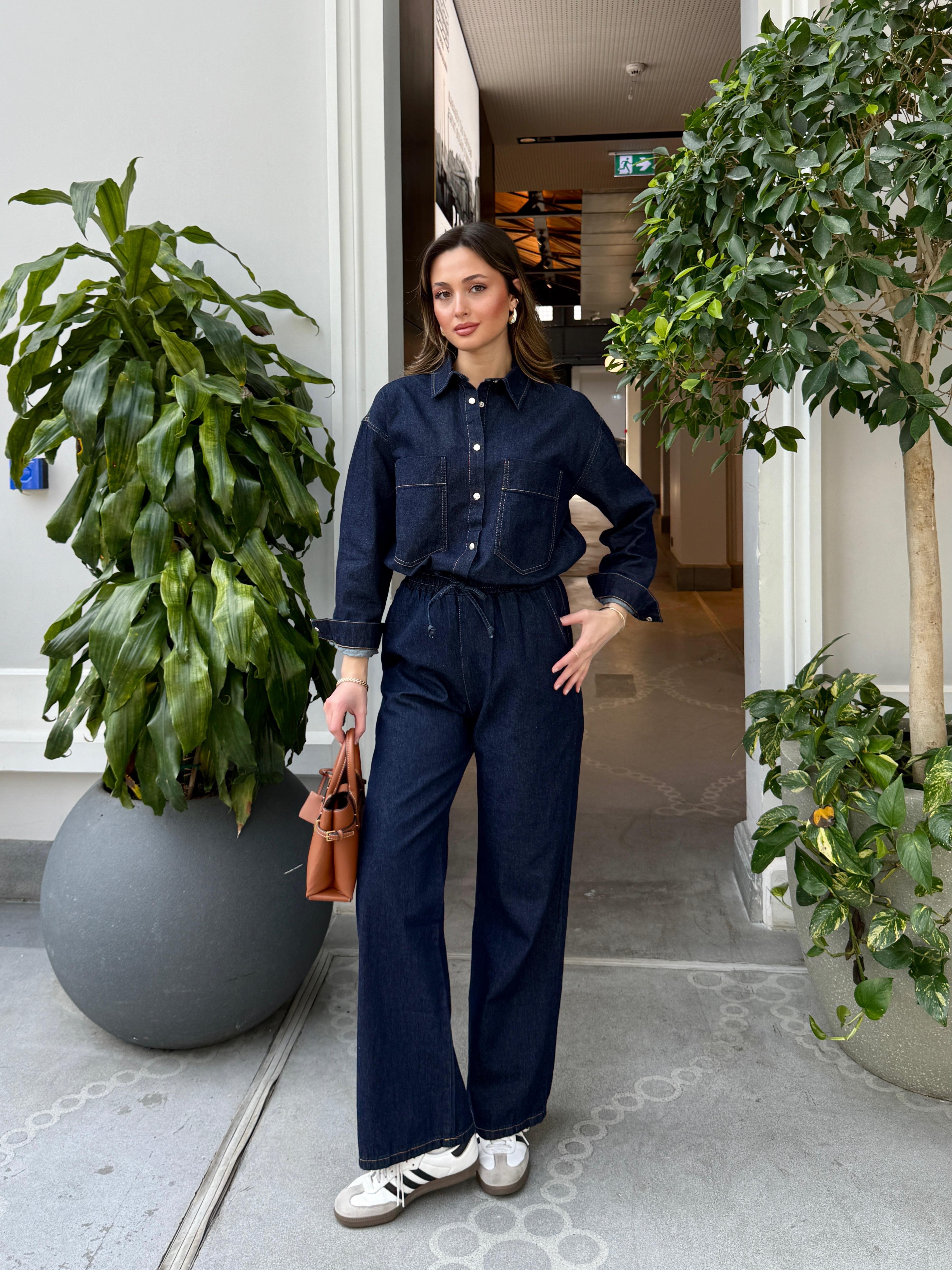 Casual Denim Takım
