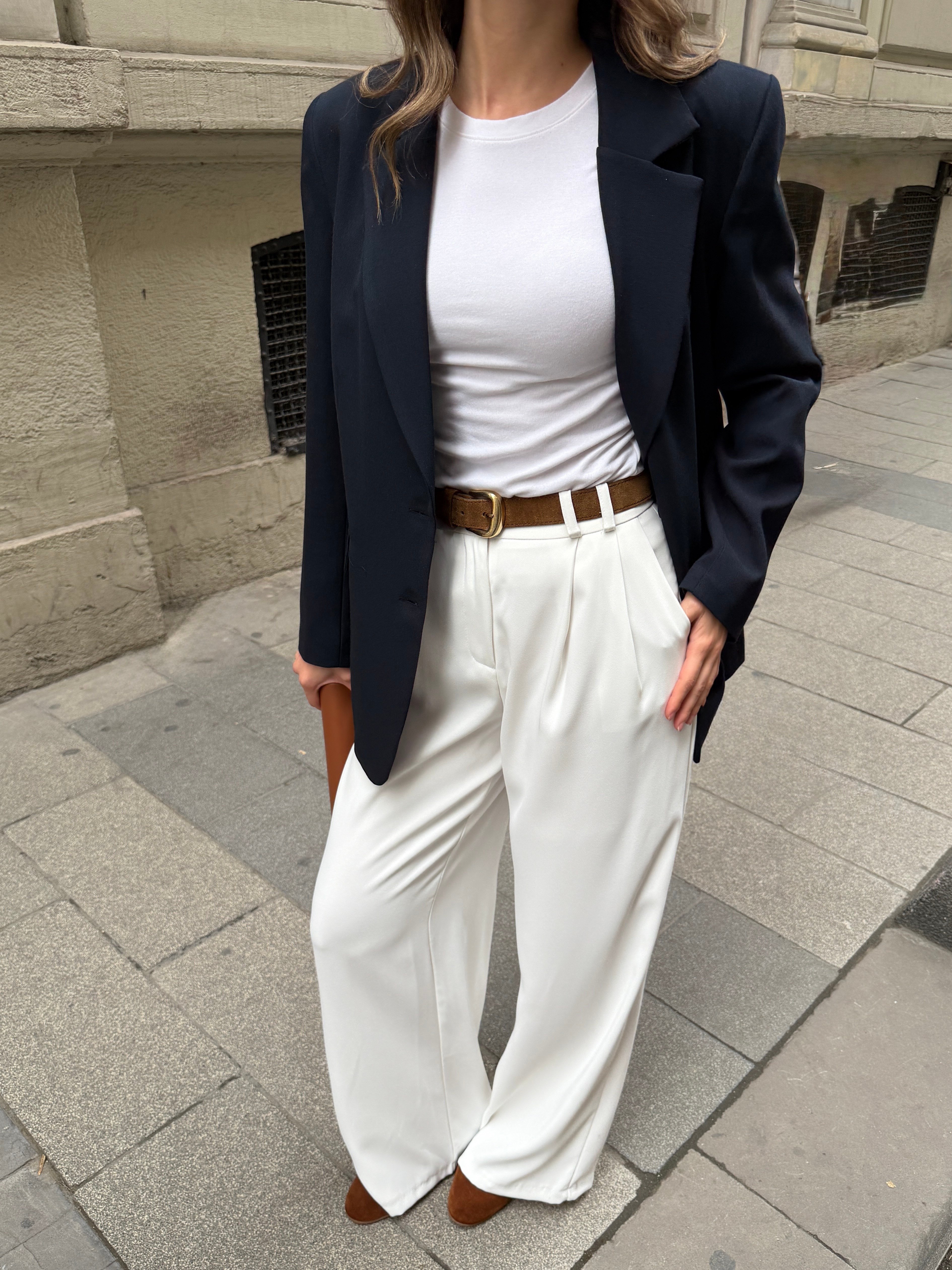 Lacivert Blazer Ceket 