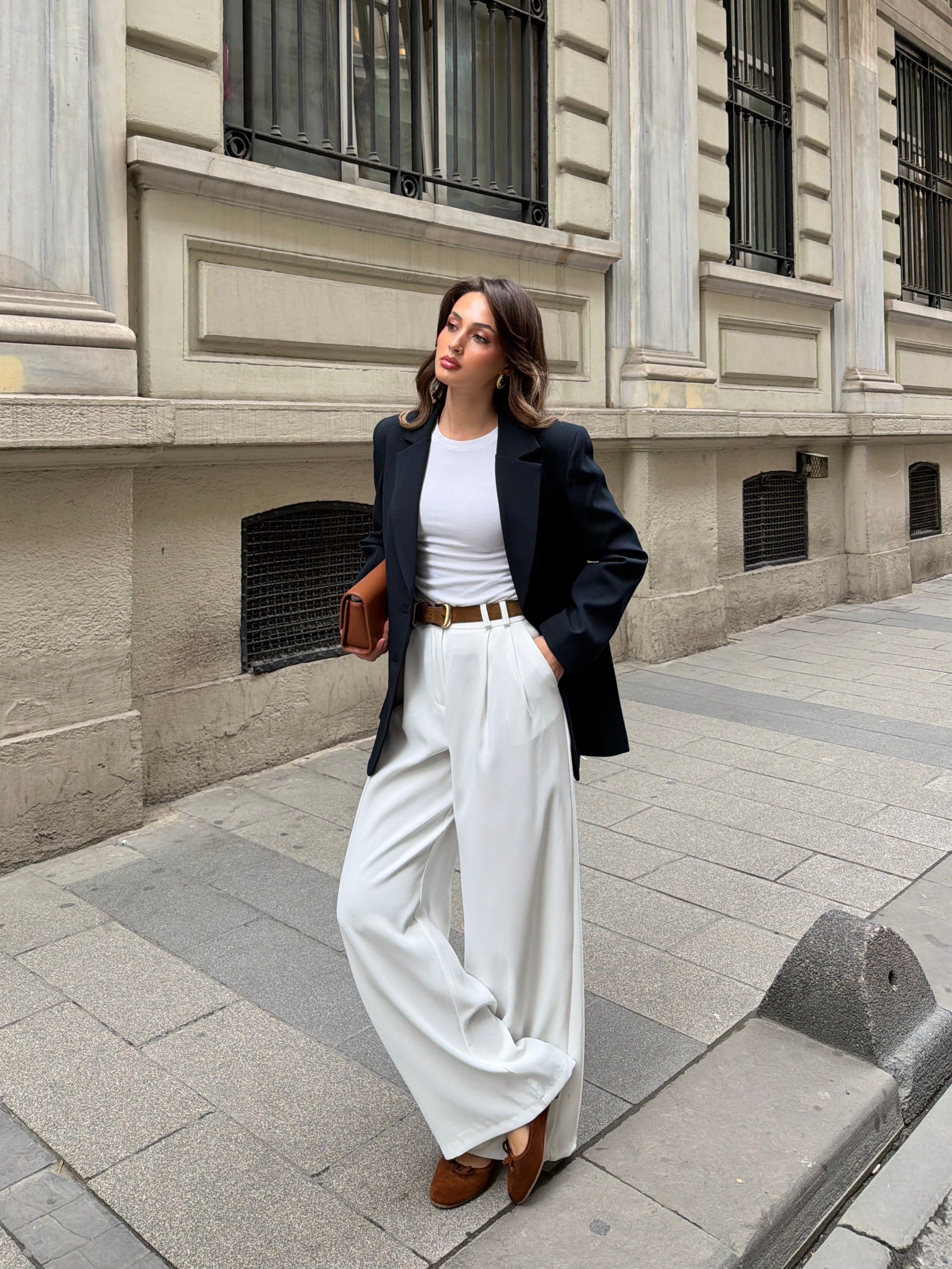 Lacivert Blazer Ceket 