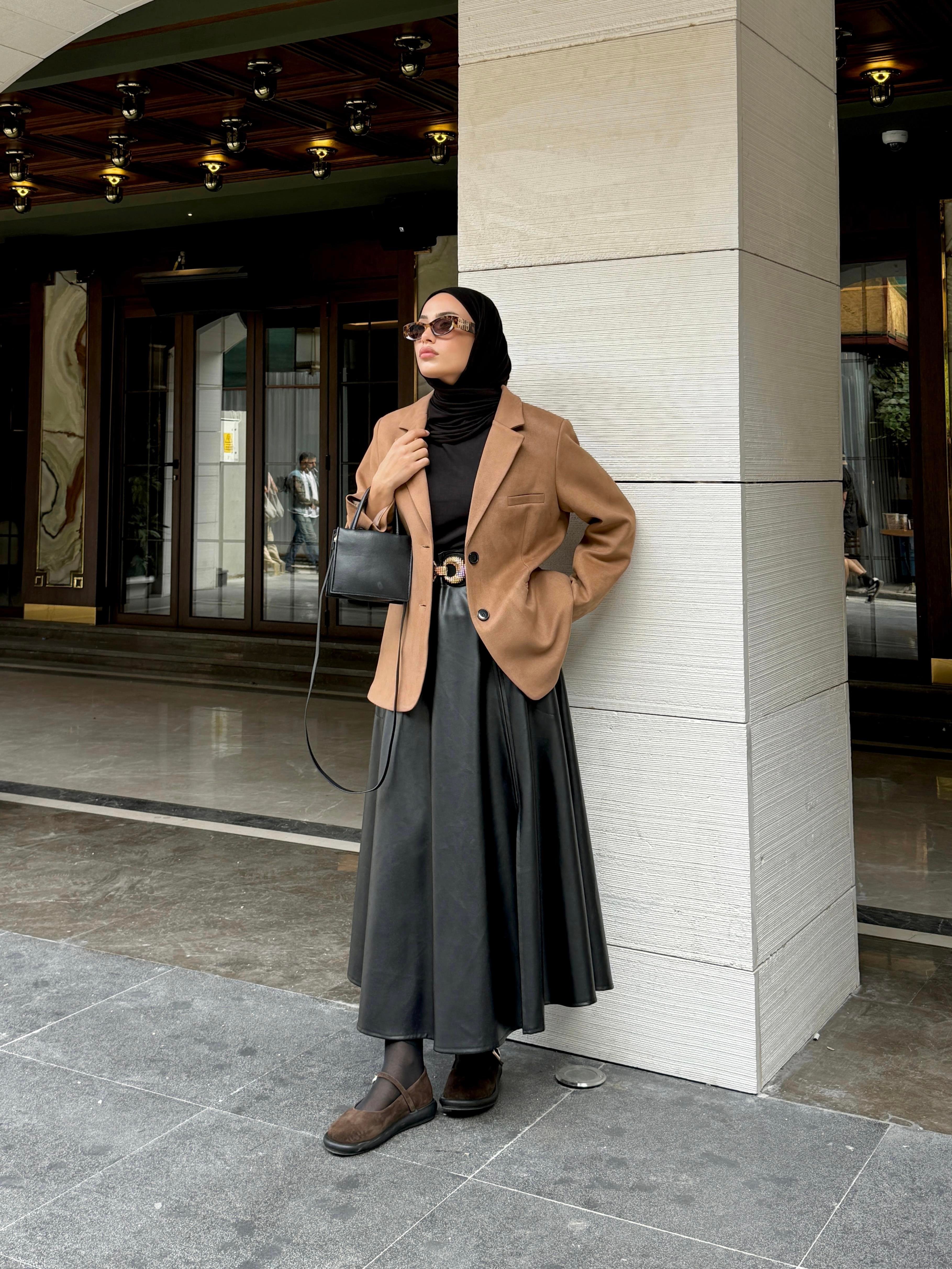 Nubuk Blazer Ceket 