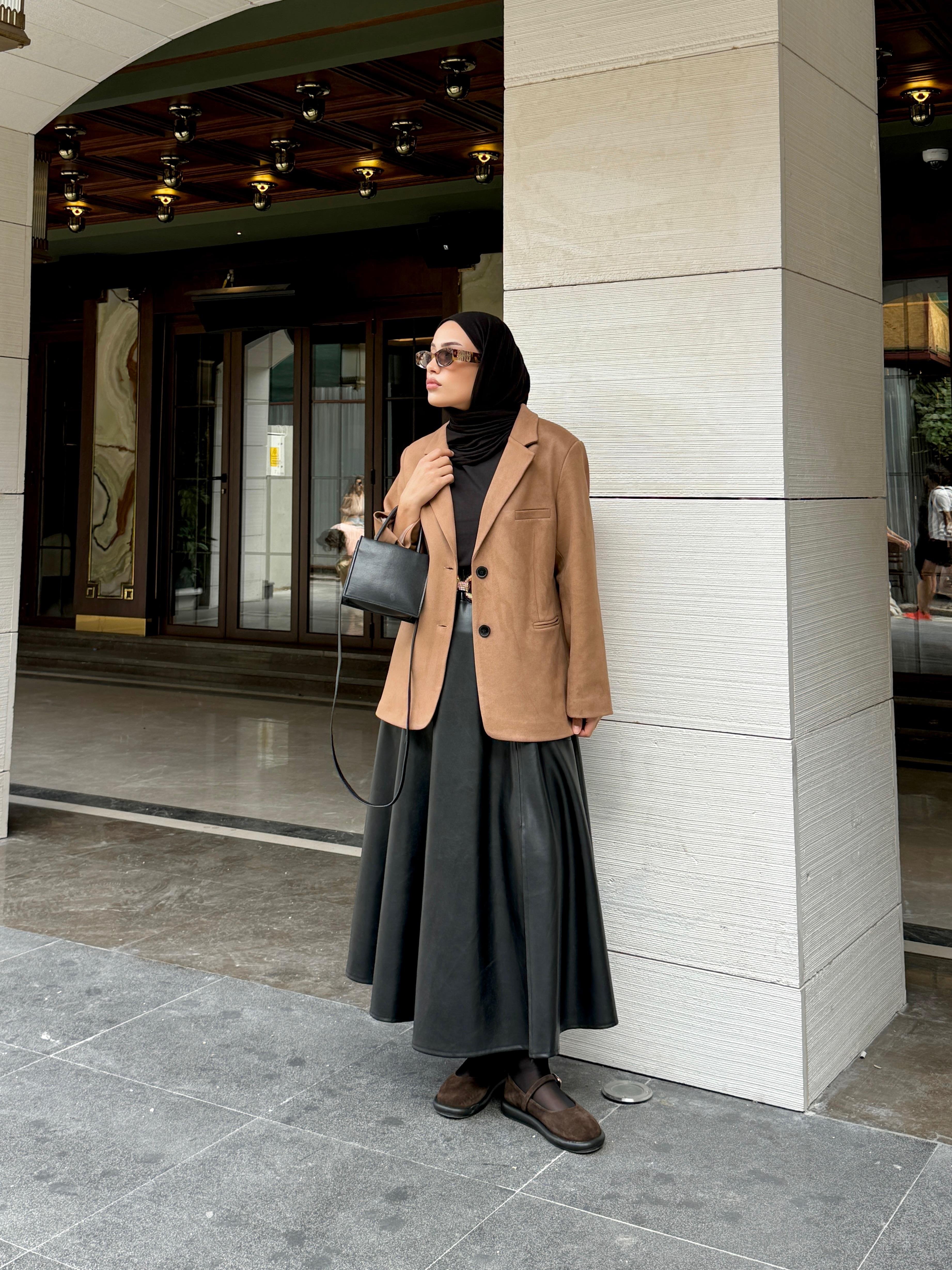 Nubuk Blazer Ceket 