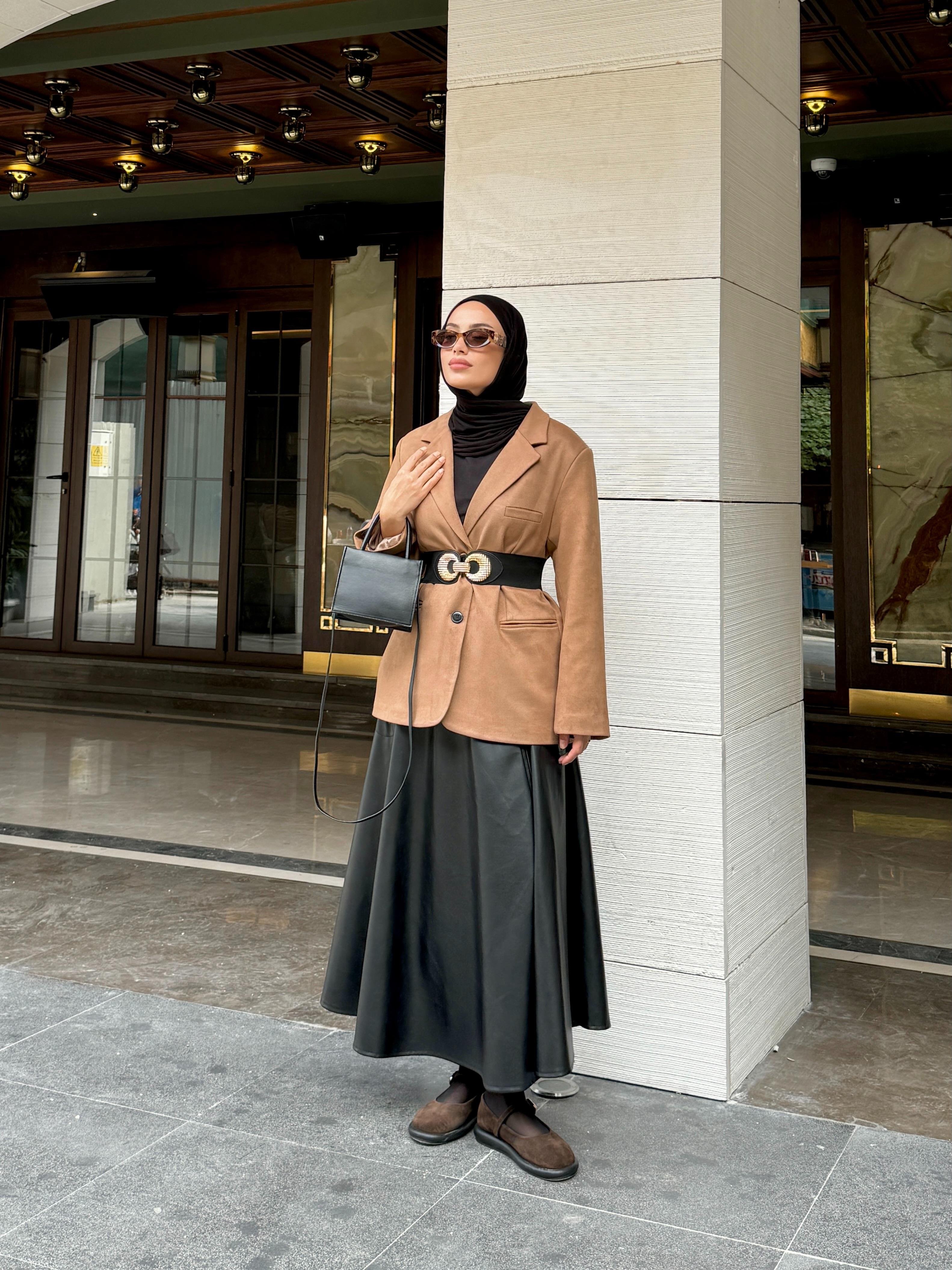 Nubuk Blazer Ceket 