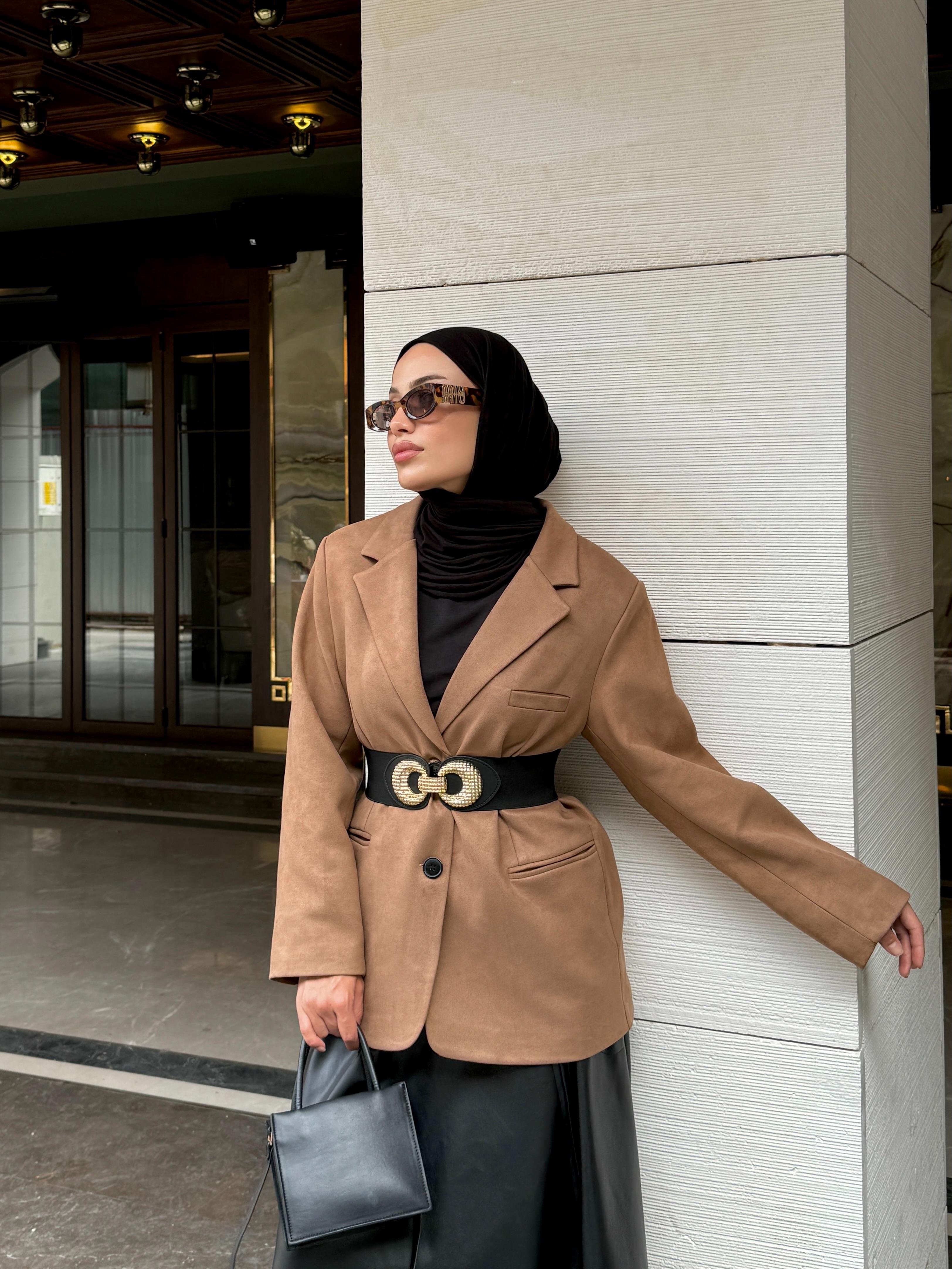 Nubuk Blazer Ceket 