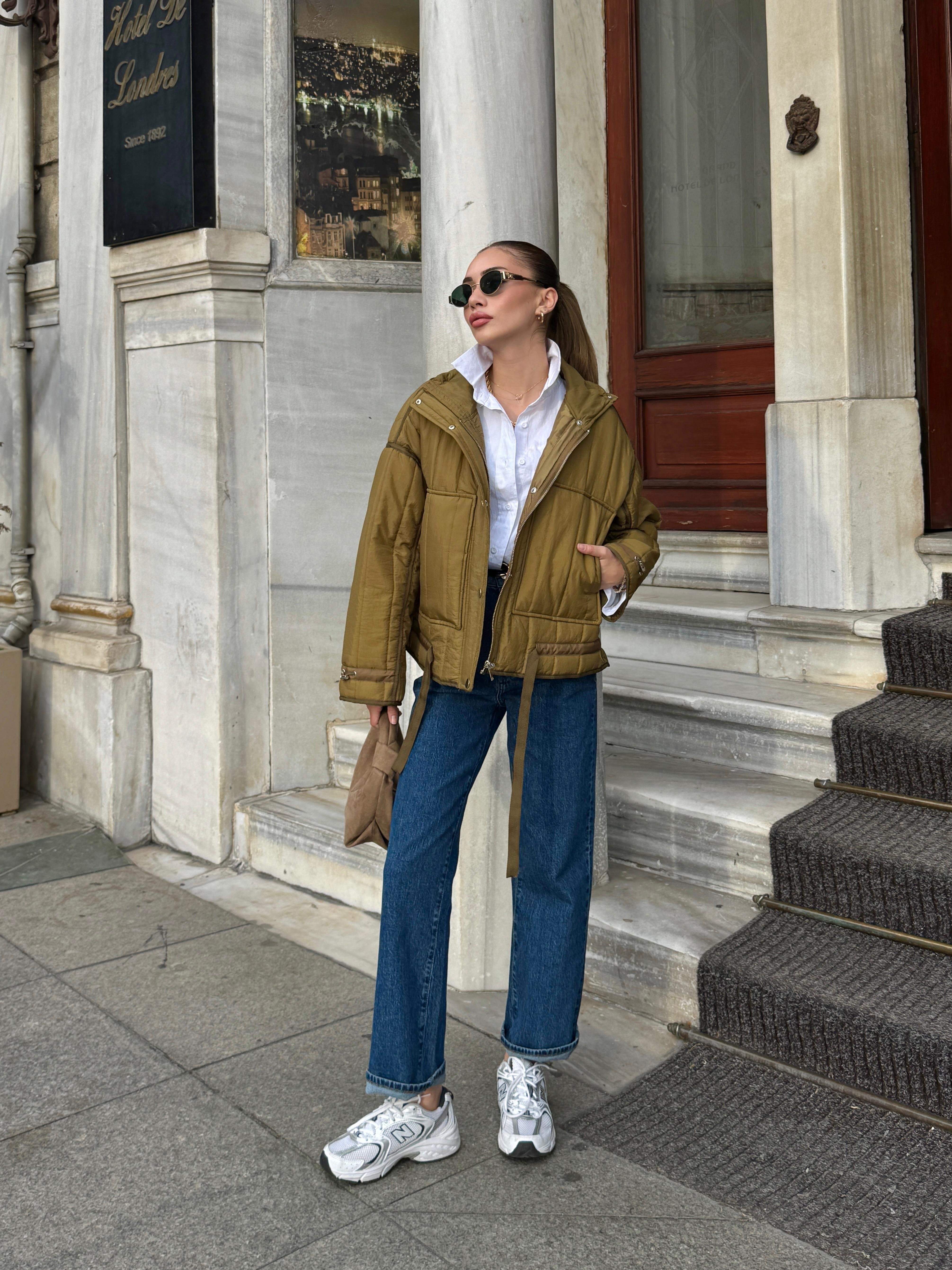 Oversize Kapitone Mont