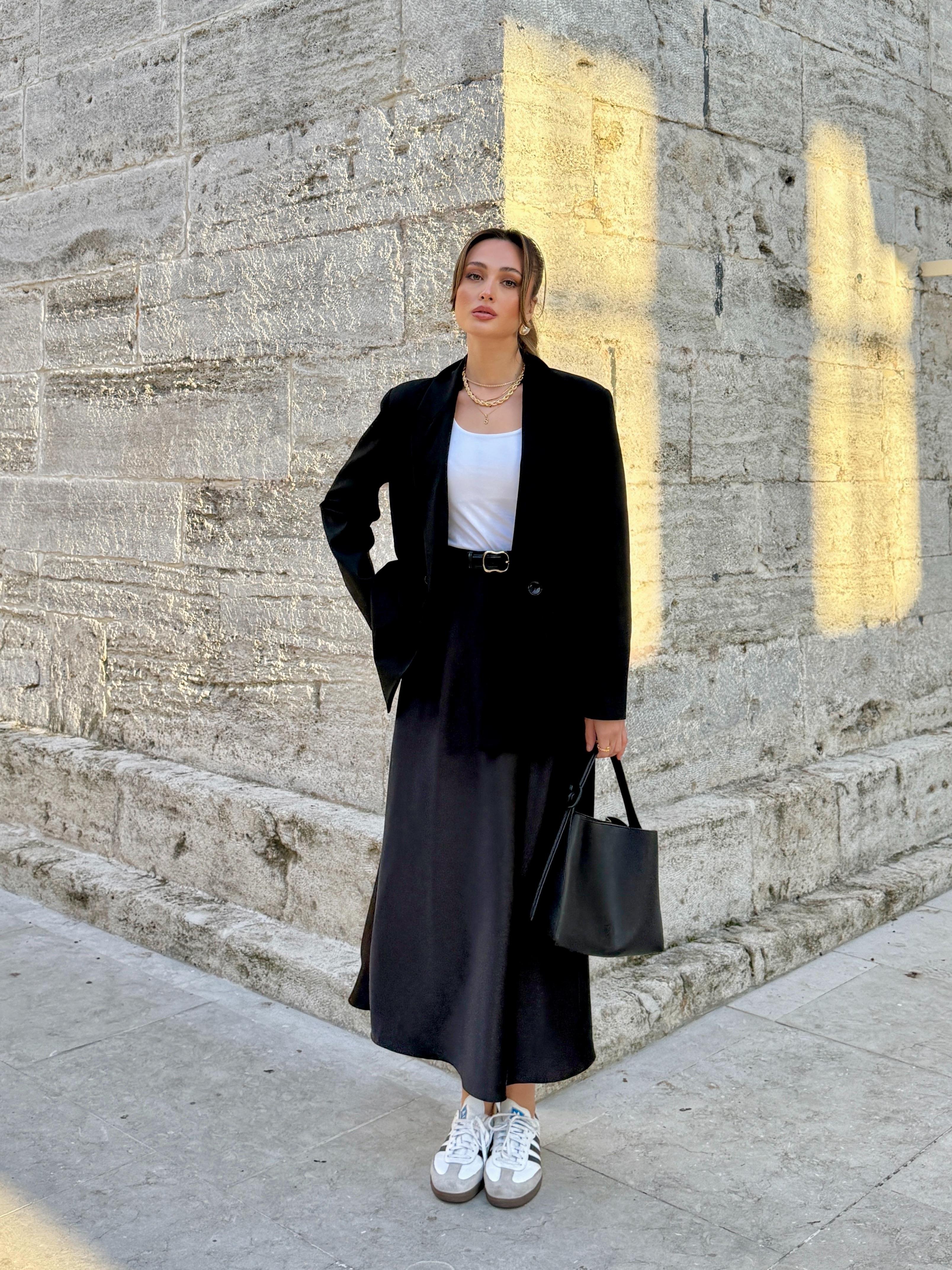 Siyah Blazer Ceket