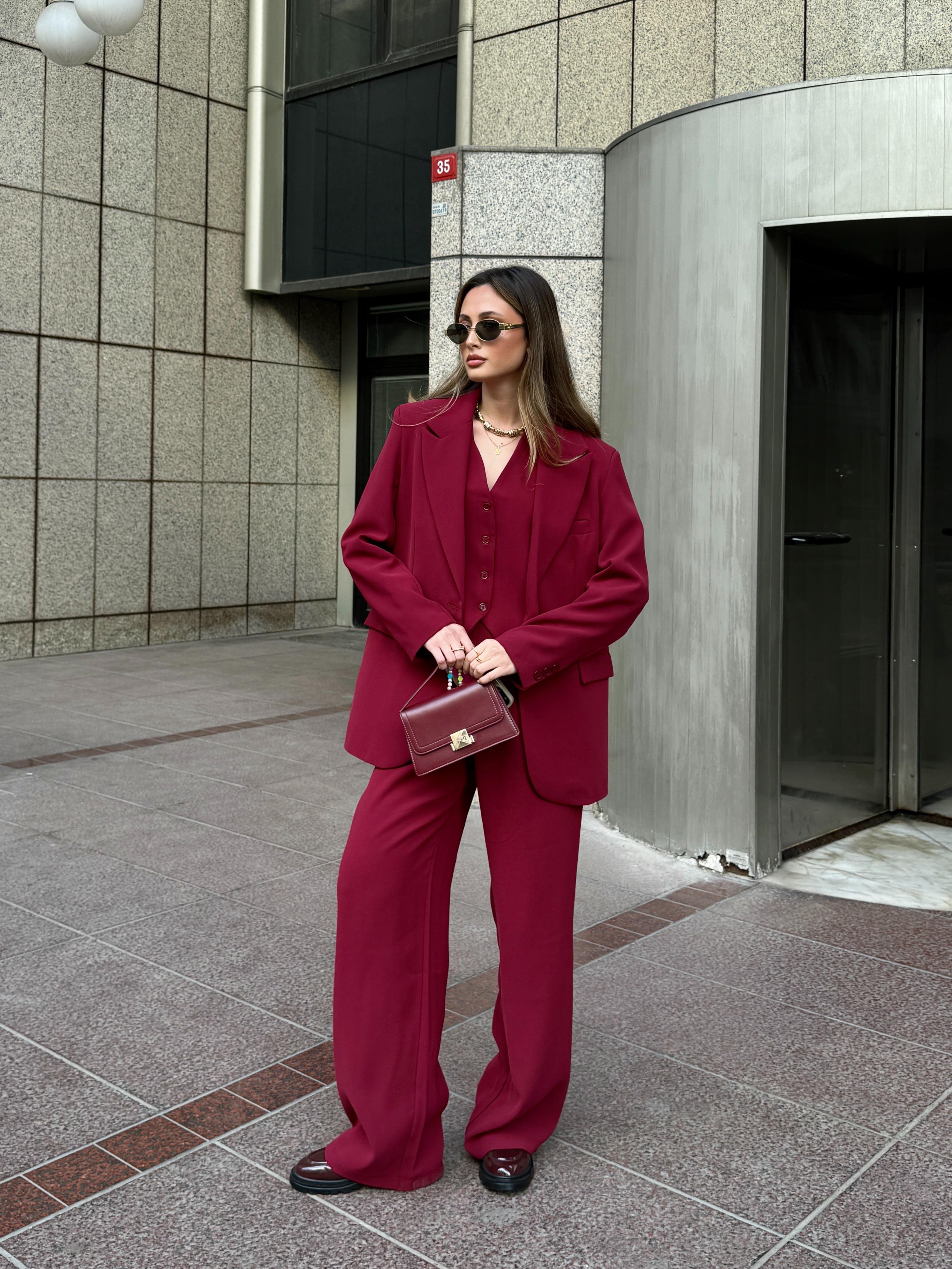 Tek Düğmeli Blazer Ceket