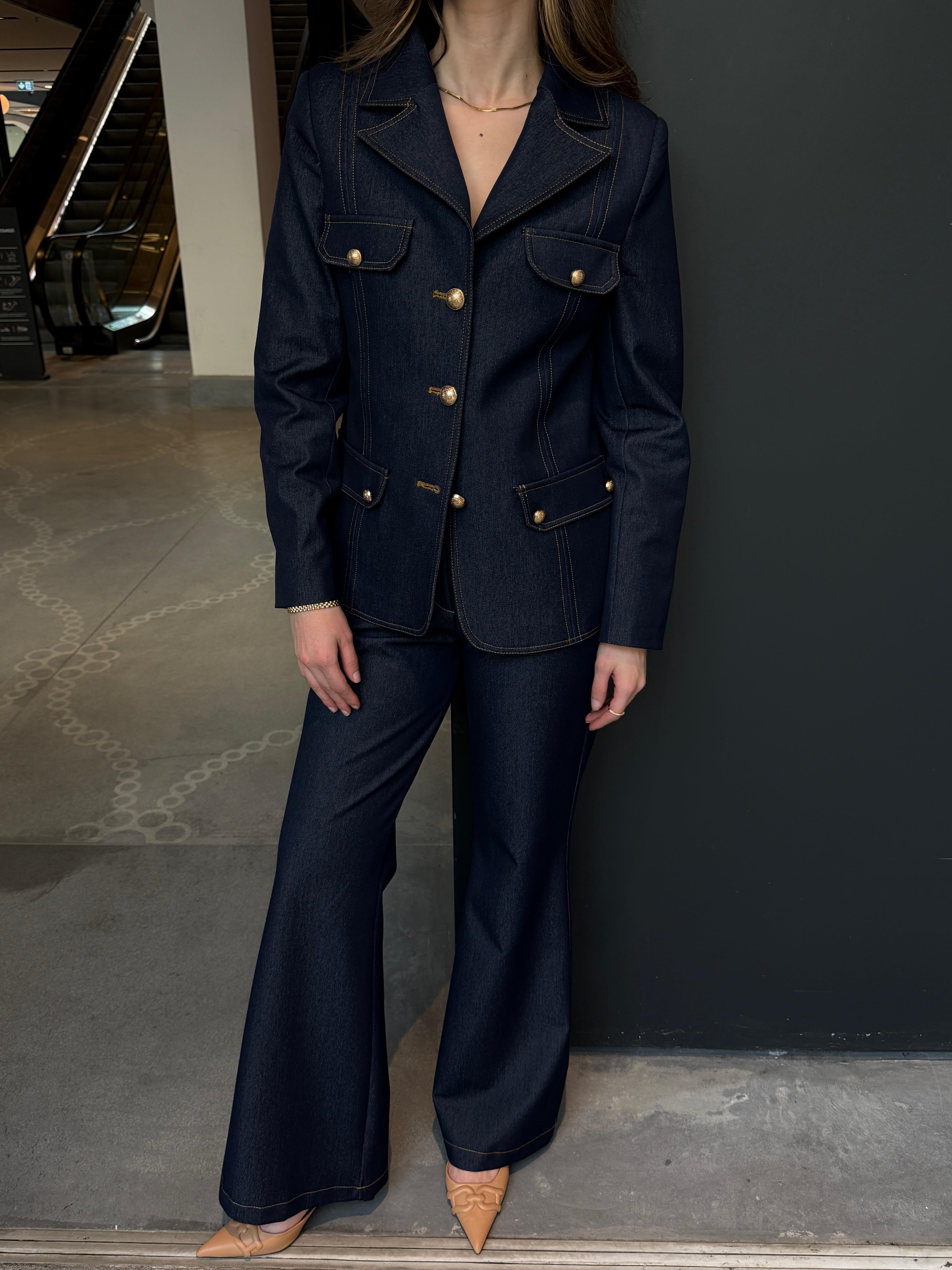 Vintage Denim Pantolon
