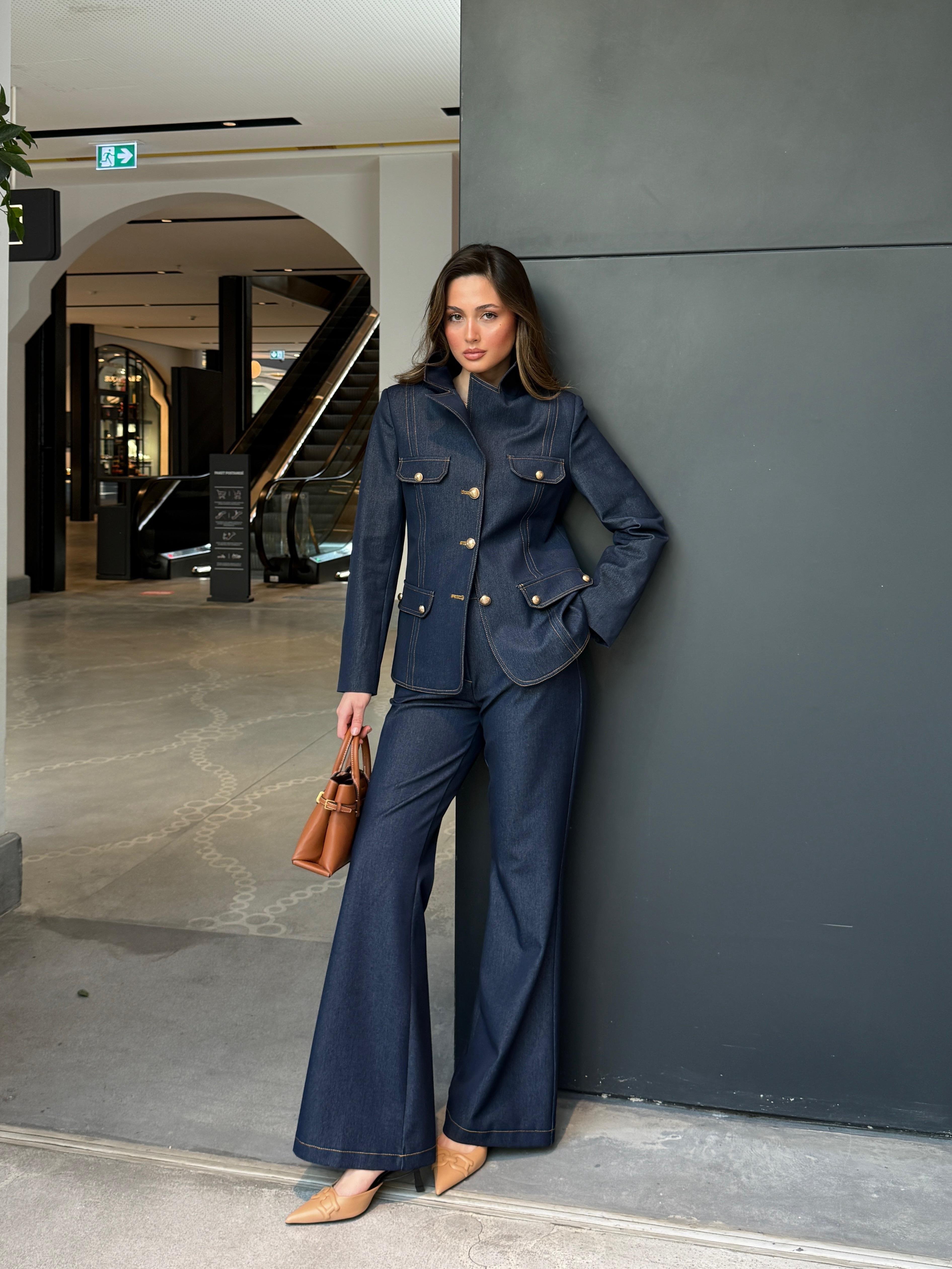 Vintage Denim Pantolon