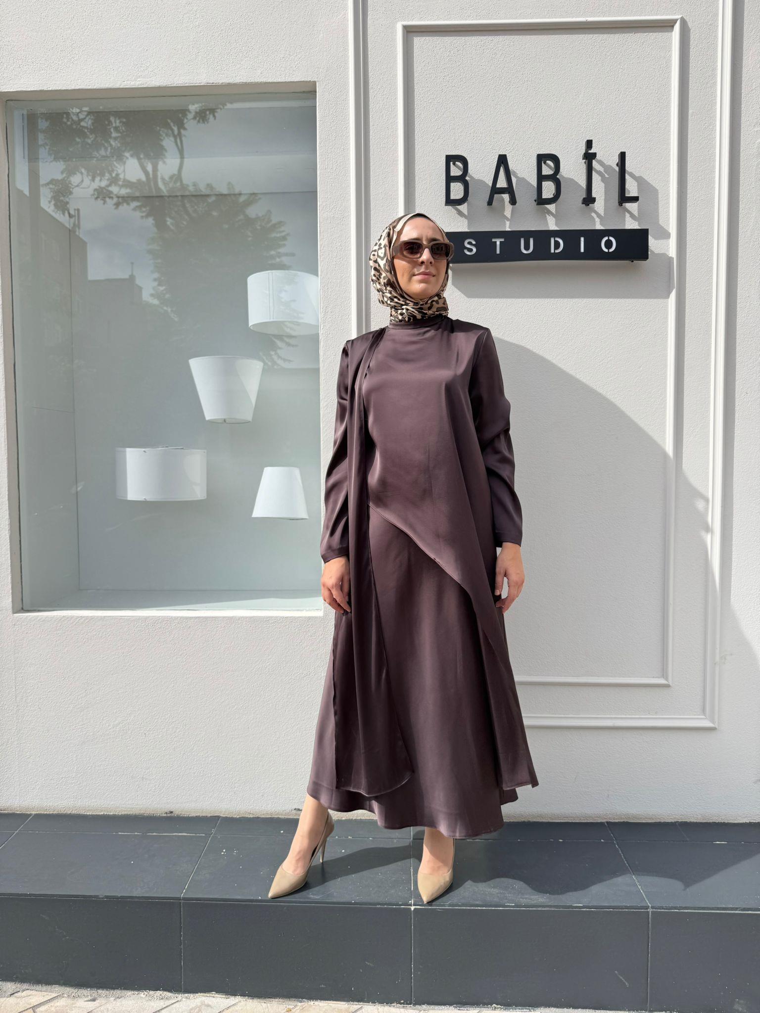 26FW201 Parçalı Kadın Takım Kahve