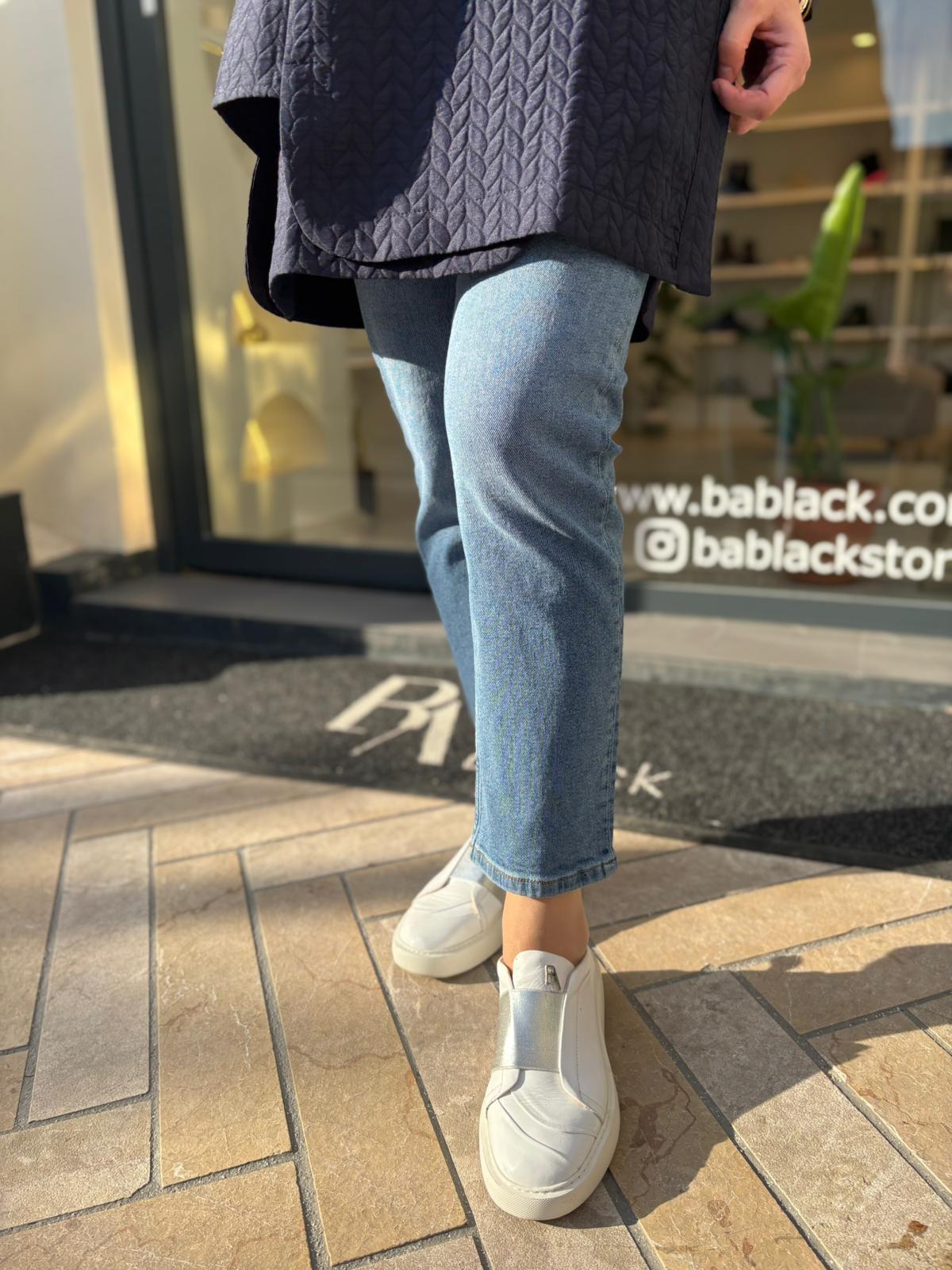 26FW305 Fit Jean Kadın Pantolon Mavi
