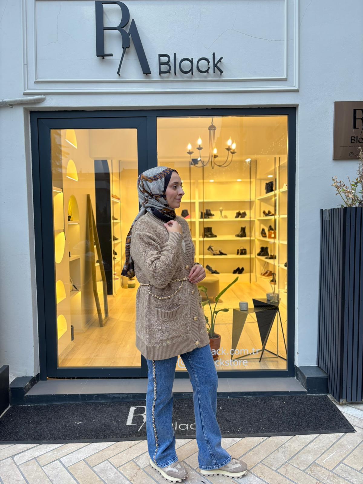 26FWHRK0003 Norre Kadın Hırka Bej