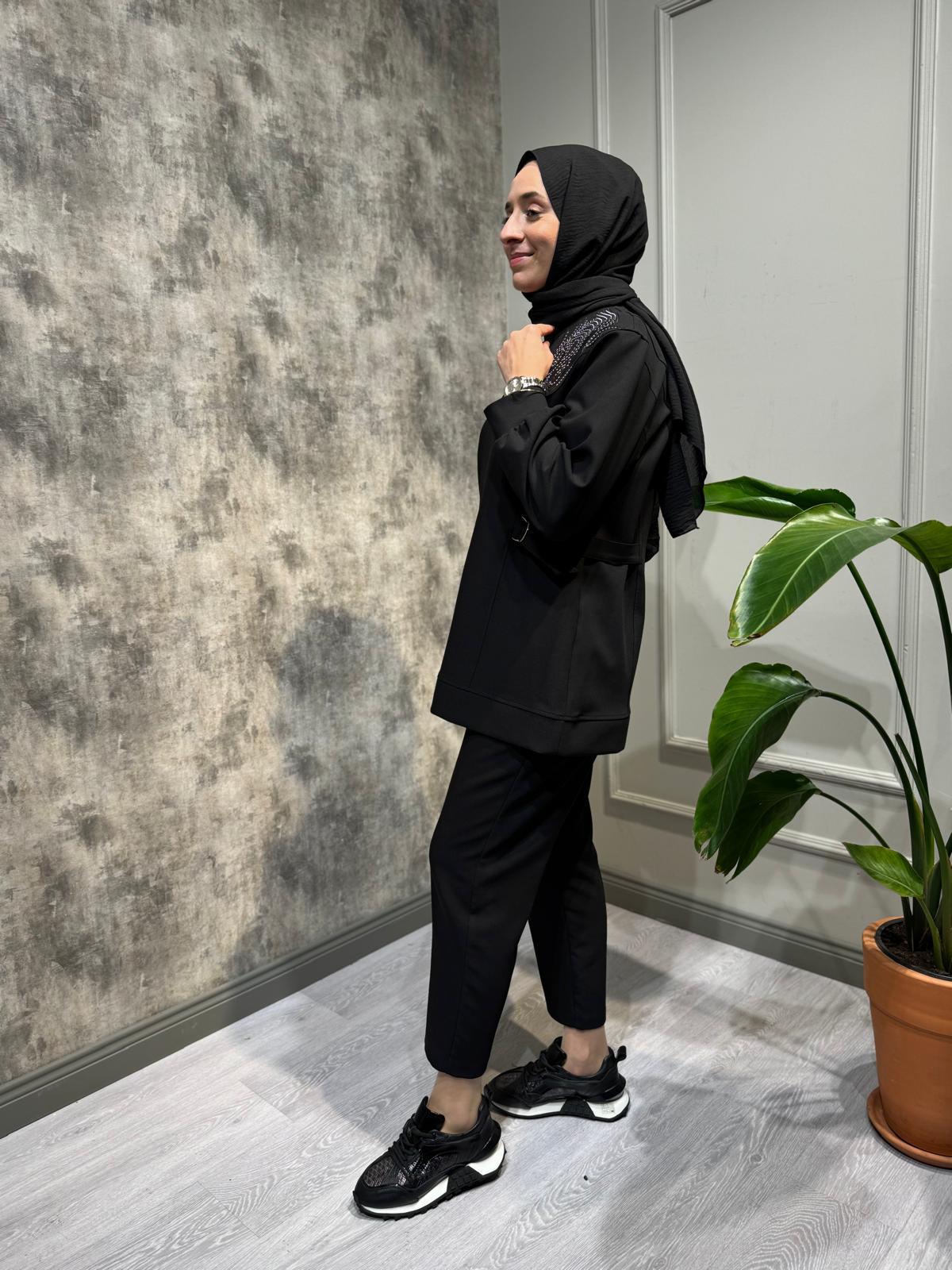 26FWSWE0002 Nell Kadın Sweat Siyah