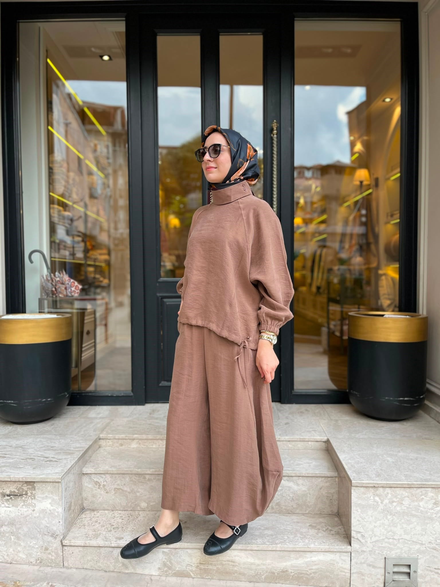 26SS205 Sasha Kadın Takım Taba