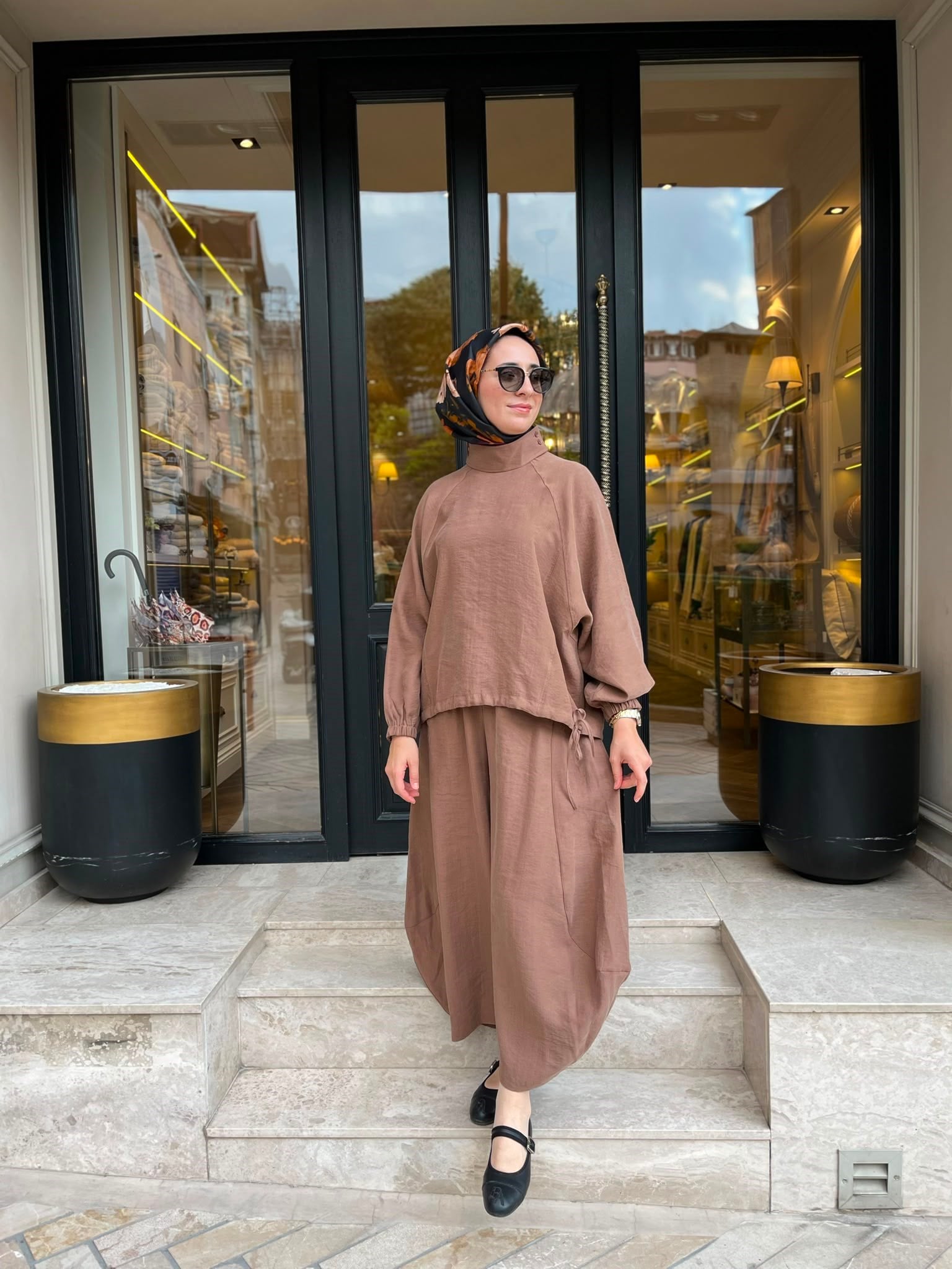 26SS205 Sasha Kadın Takım Taba