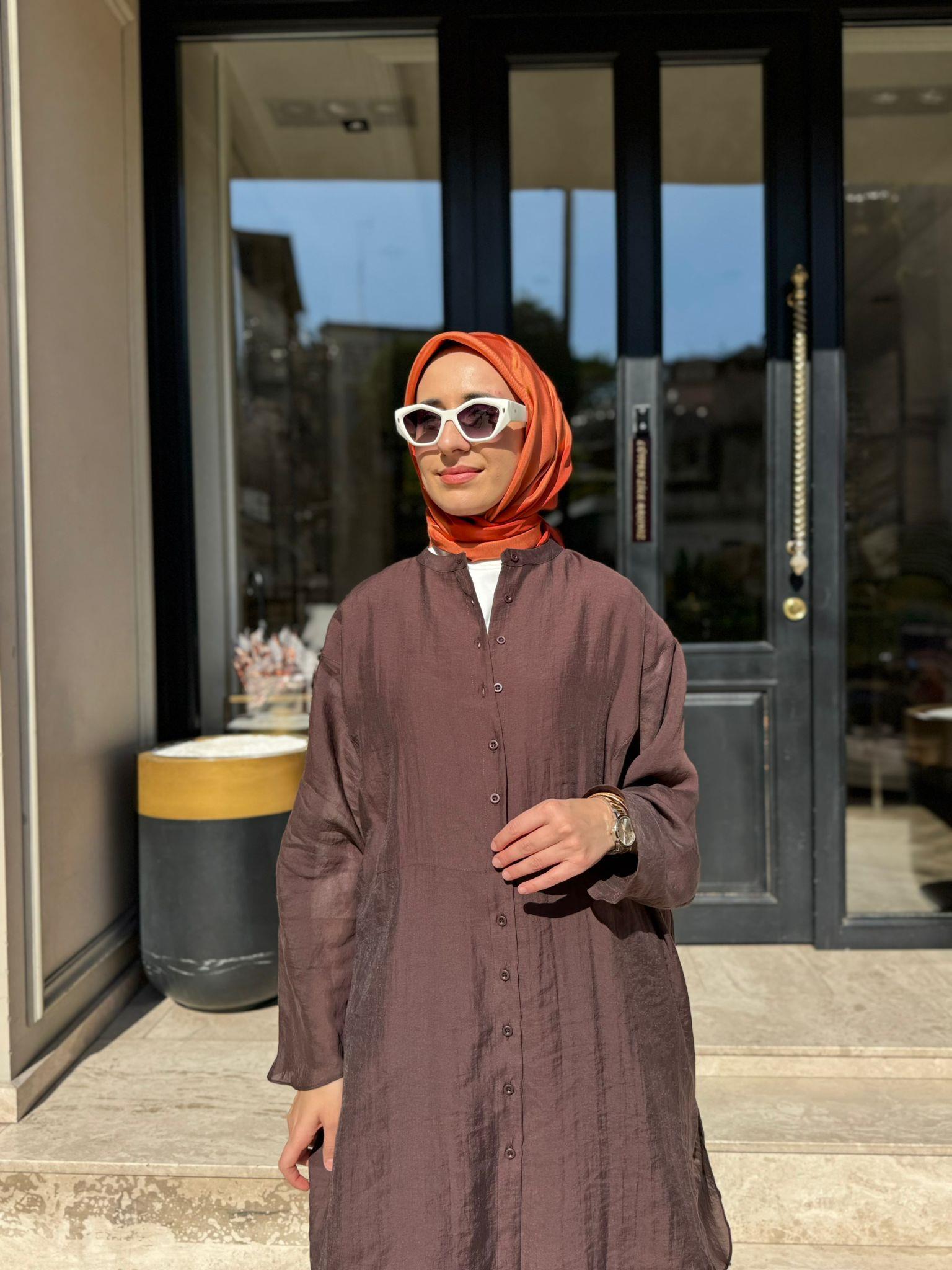 26SS237 Minerva Kadın Tunik BİTTER