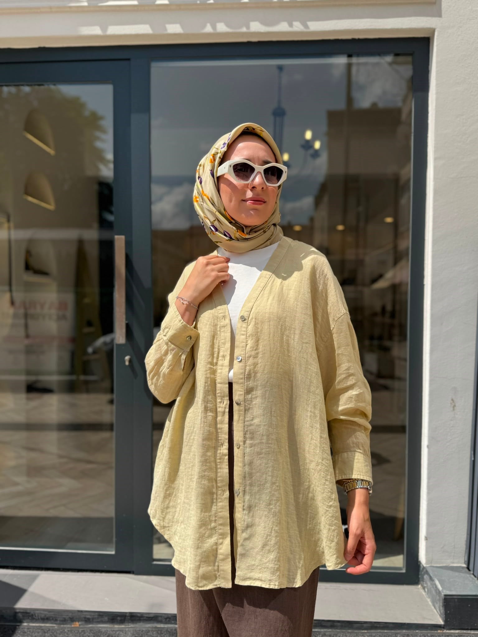 26SS240 Elba Kadın Gömlek LİMON