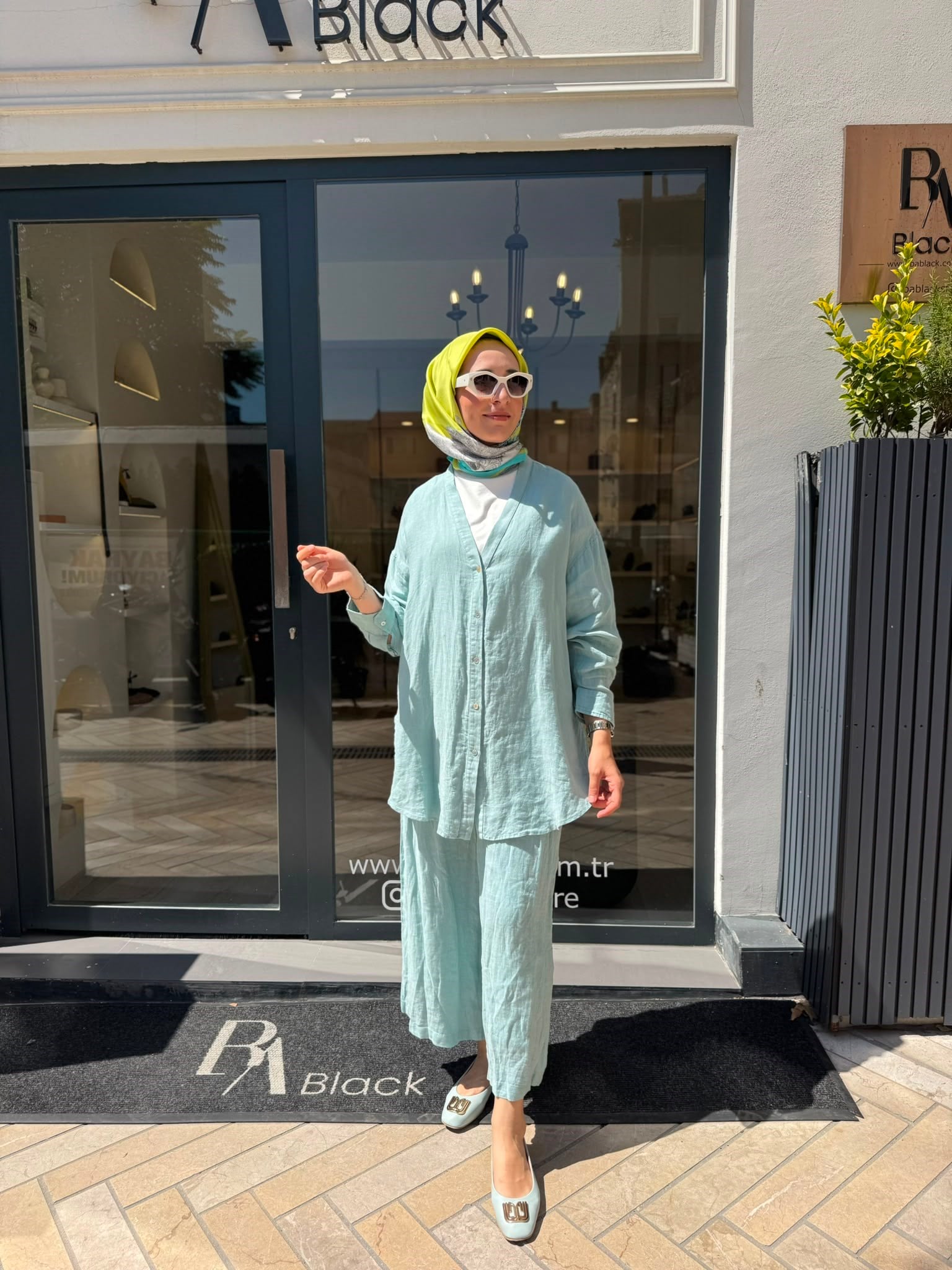 26SS240 Elba Kadın Gömlek Mavi