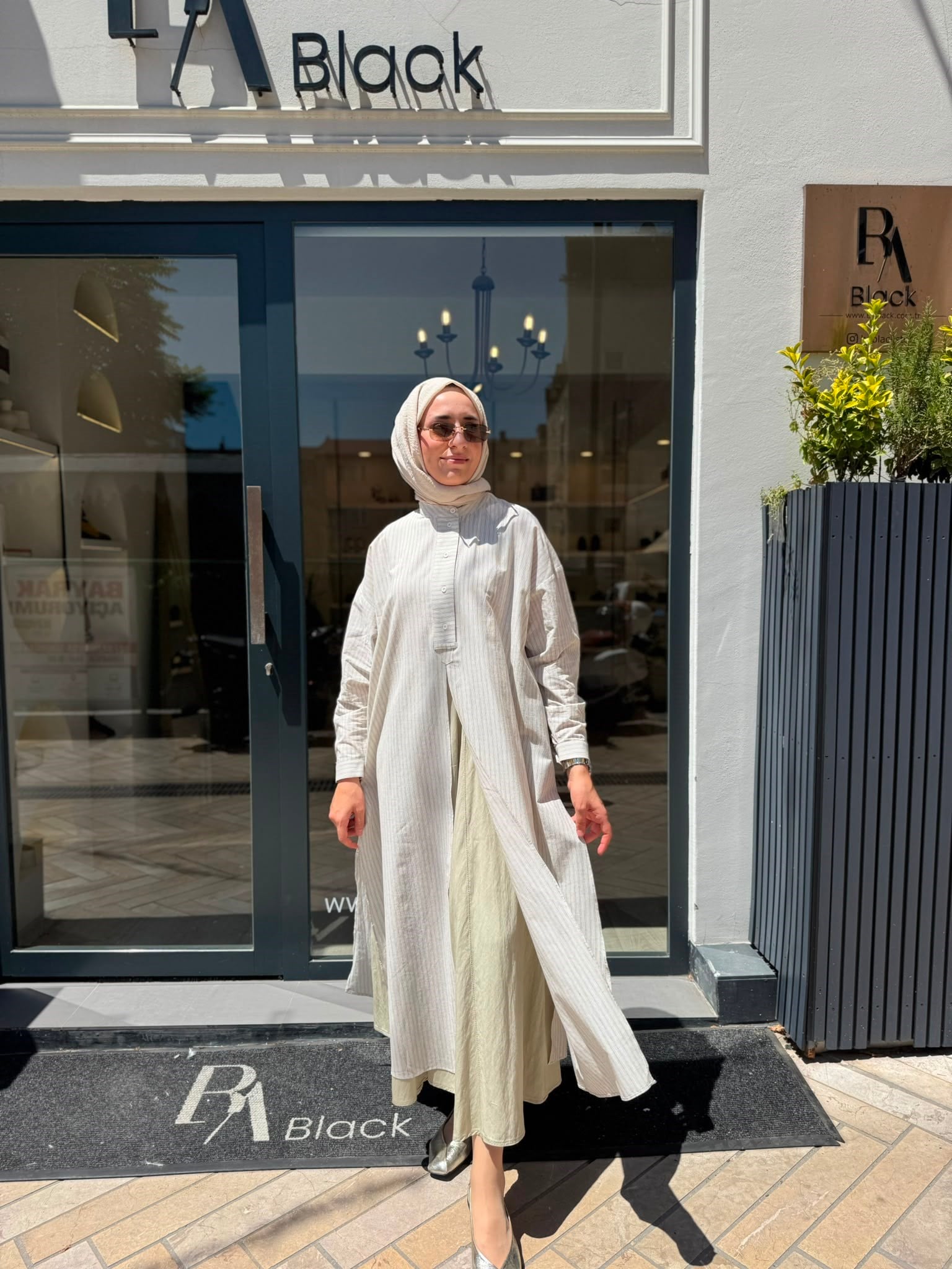 26SS243 Lina Kadın Tunik Gri