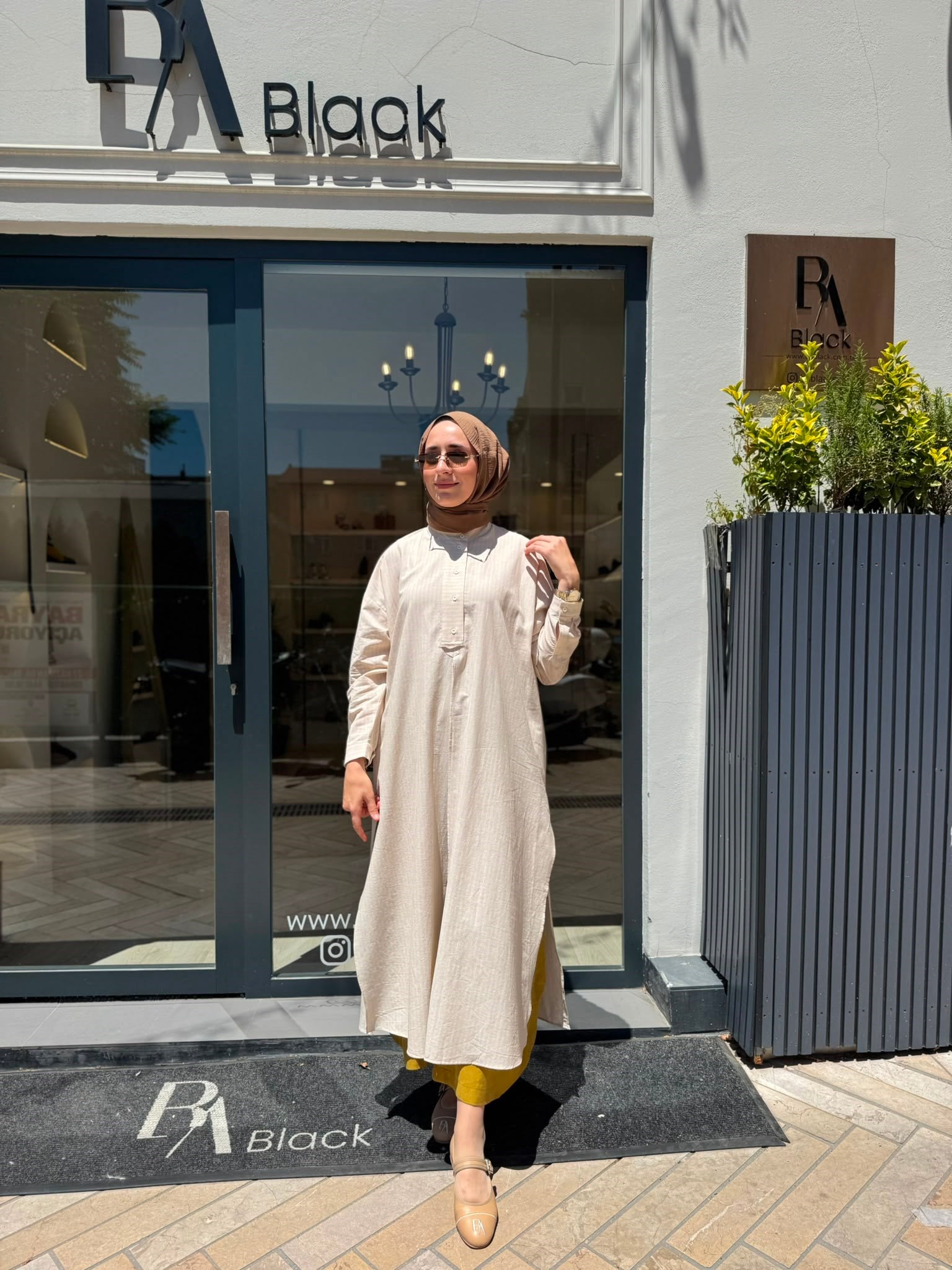 26SS243 Lina Kadın Tunik Kahve