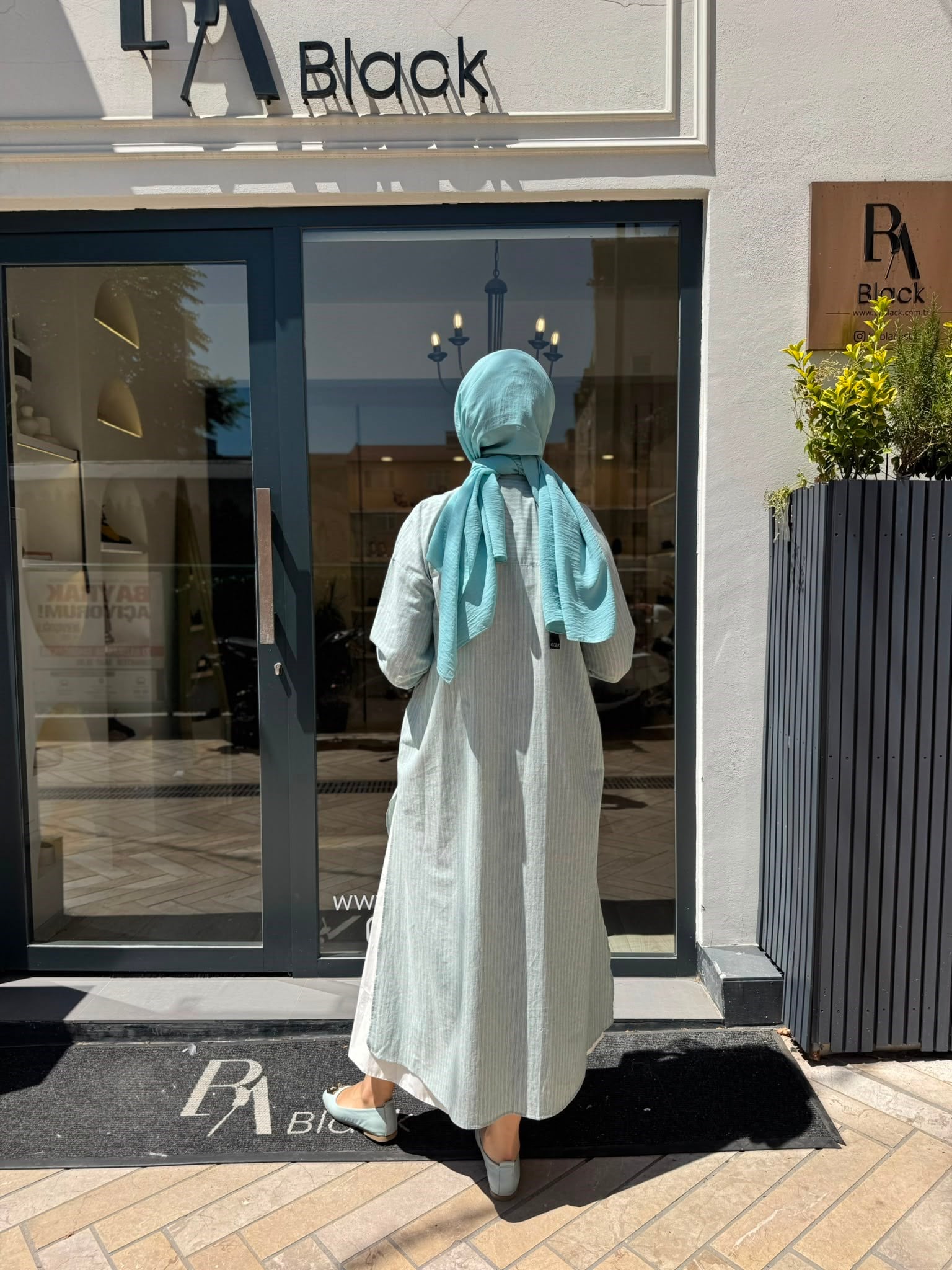 26SS243 Lina Kadın Tunik Yeşil