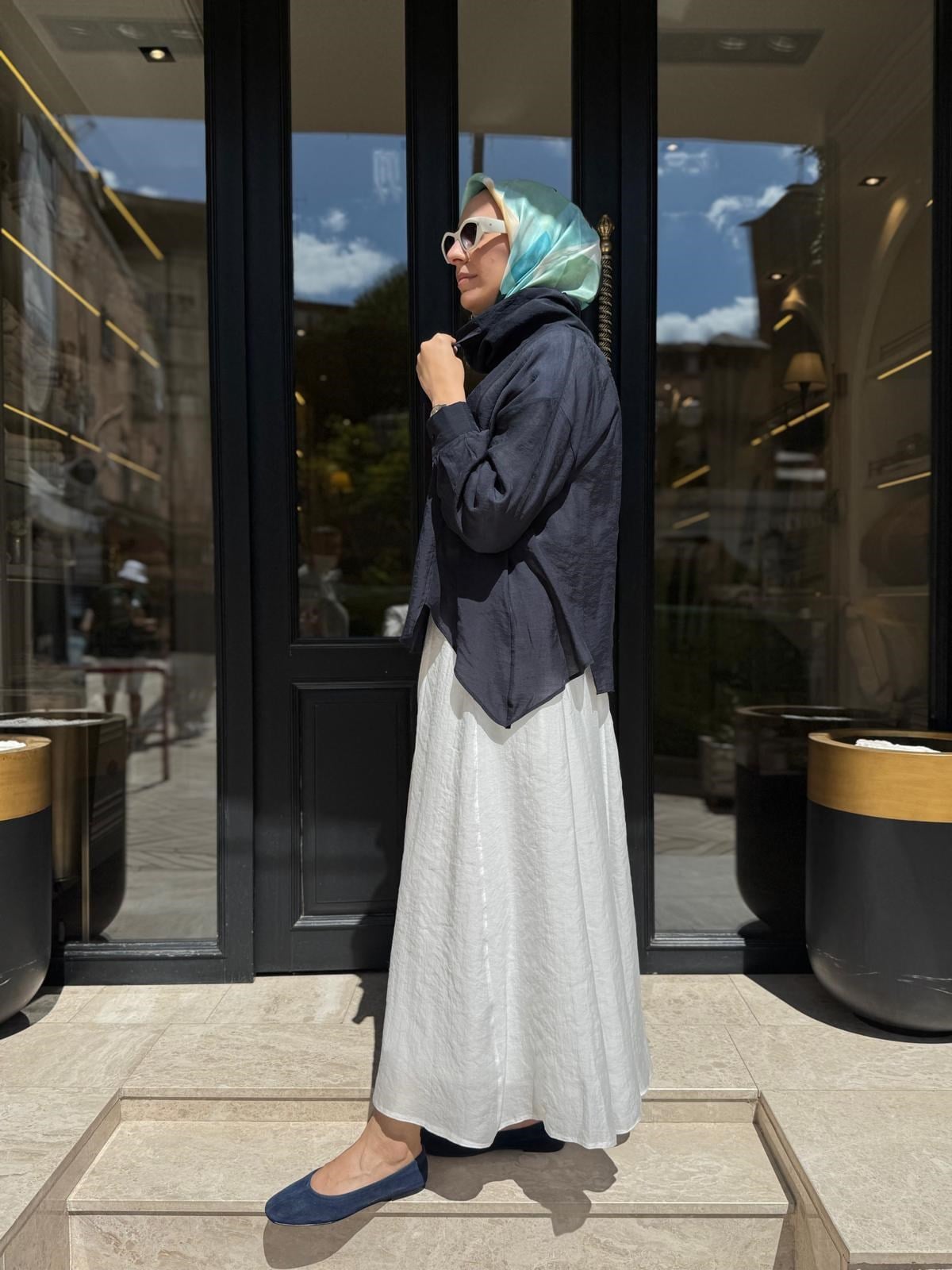 26SS245 Bery Kadın Bluz Lacivert