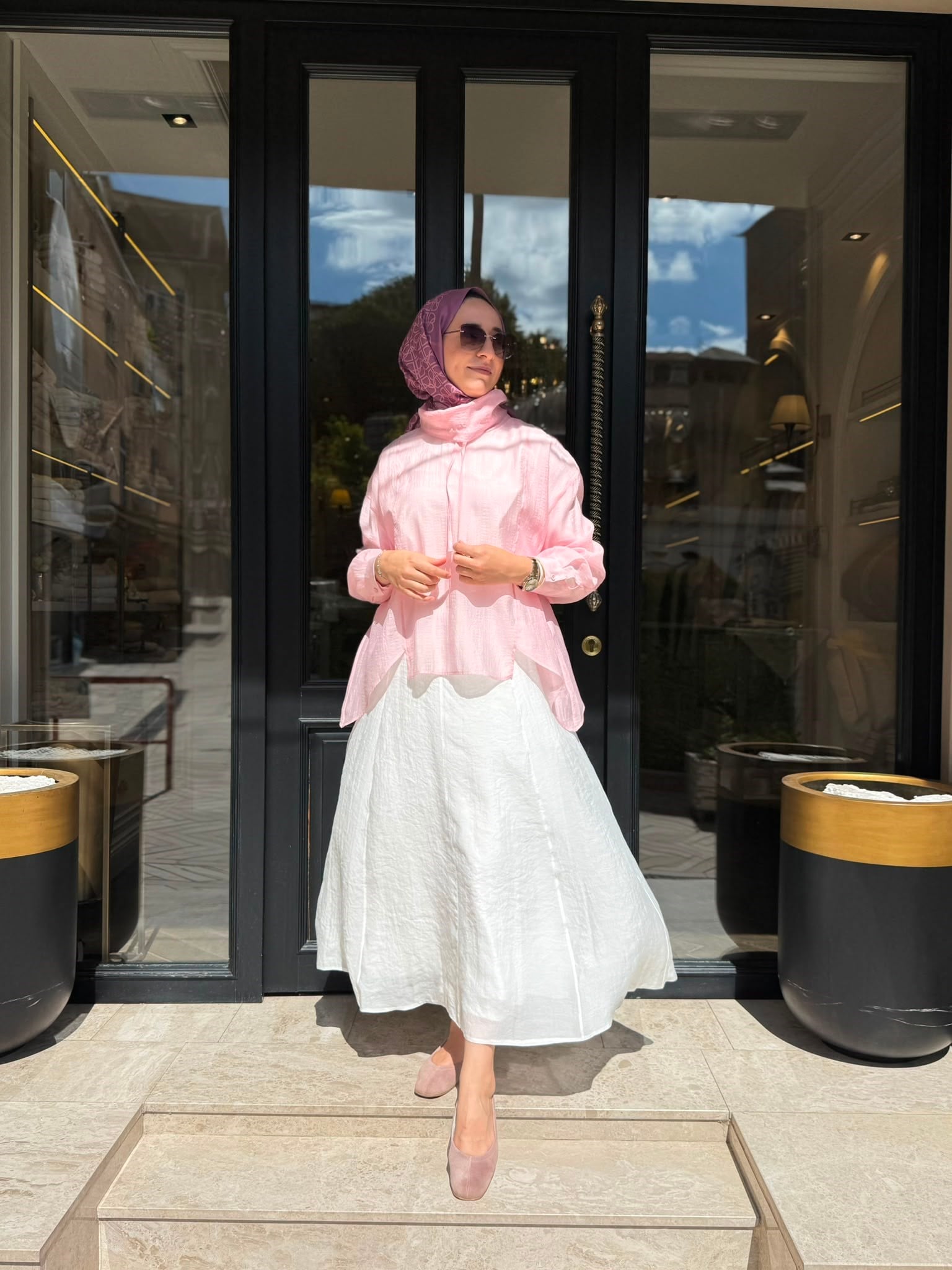 26SS245 Bery Kadın Bluz Pudra Pembe