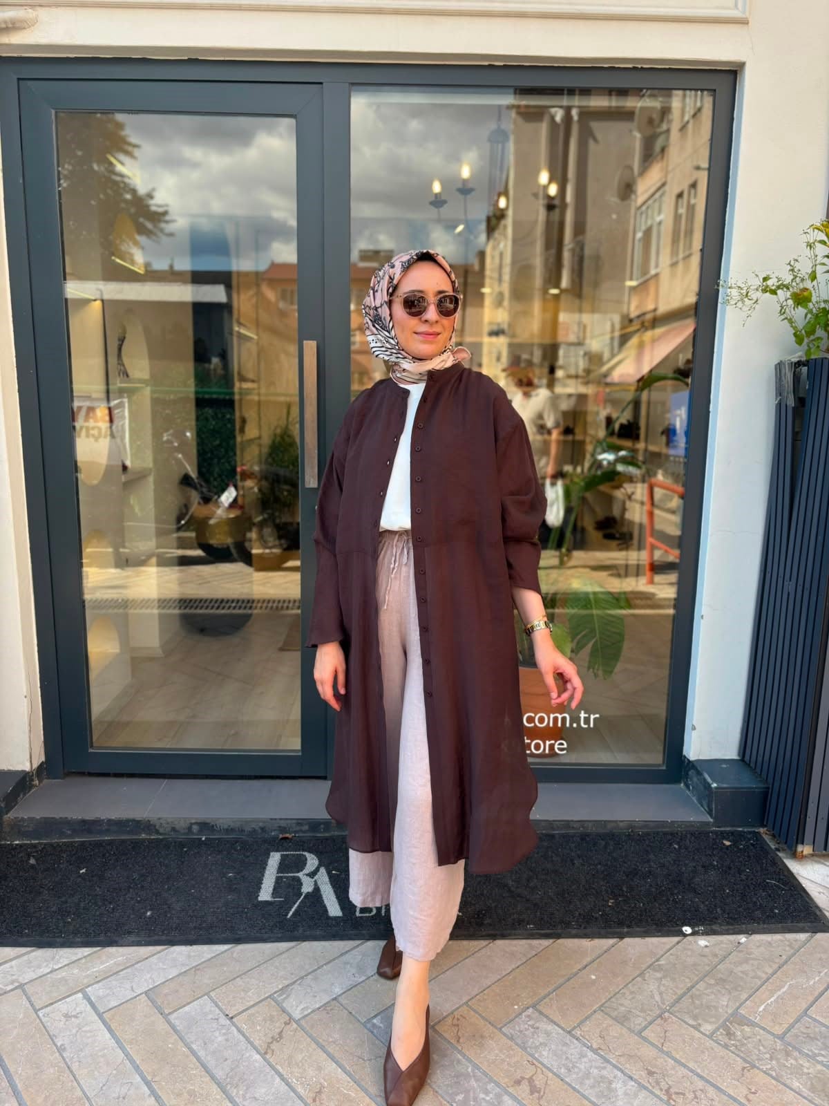 26SS329 Sofy Kadın Pantolon Bej