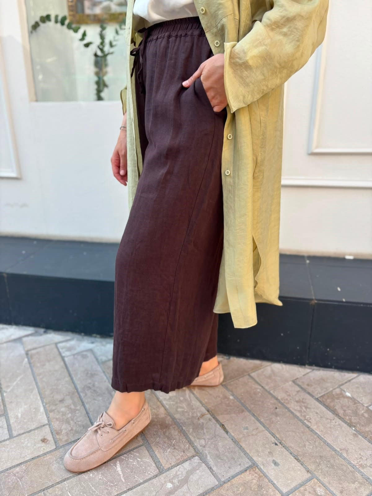 26SS329 Sofy Kadın Pantolon BİTTER