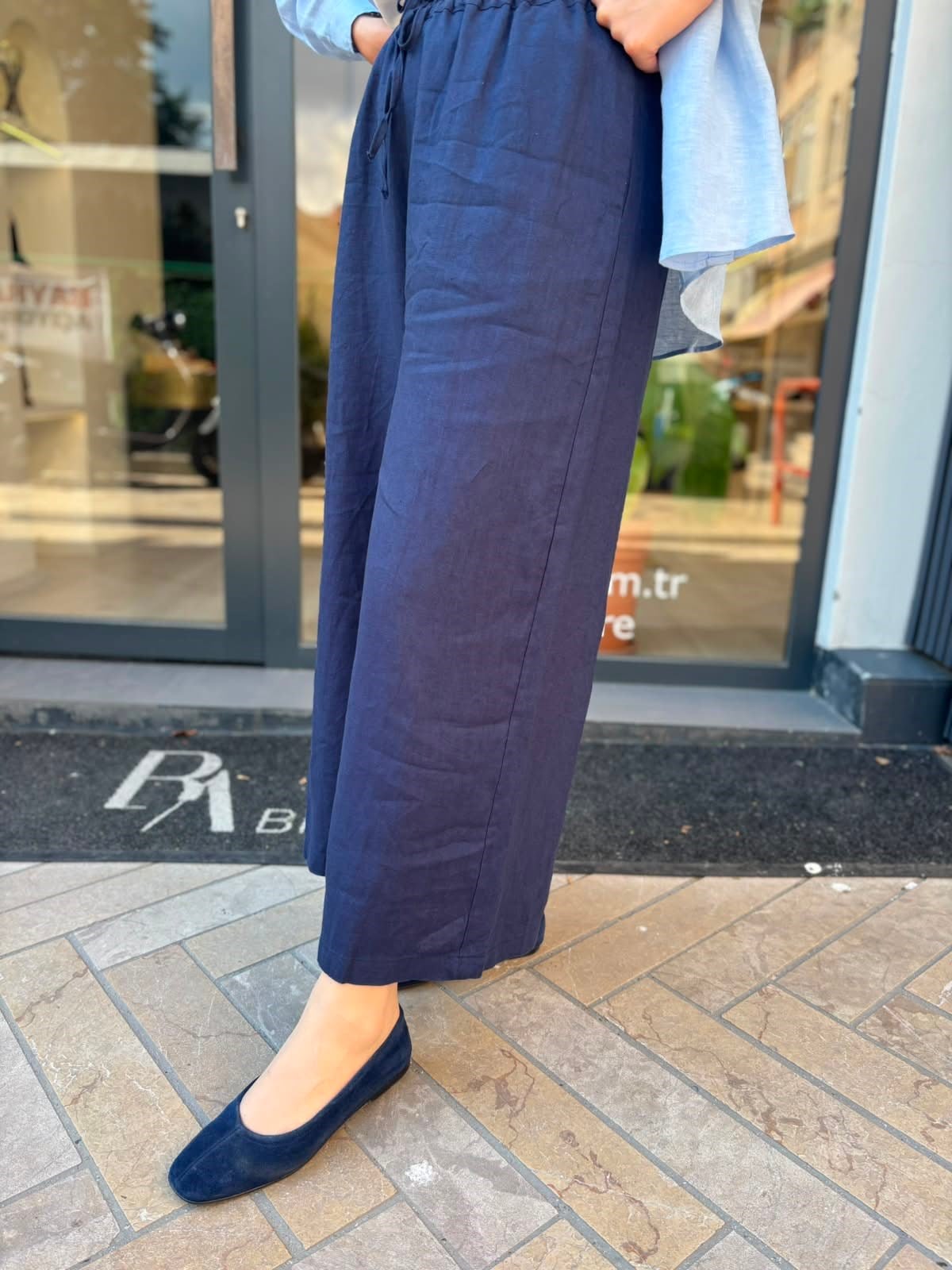 26SS329 Sofy Kadın Pantolon Lacivert