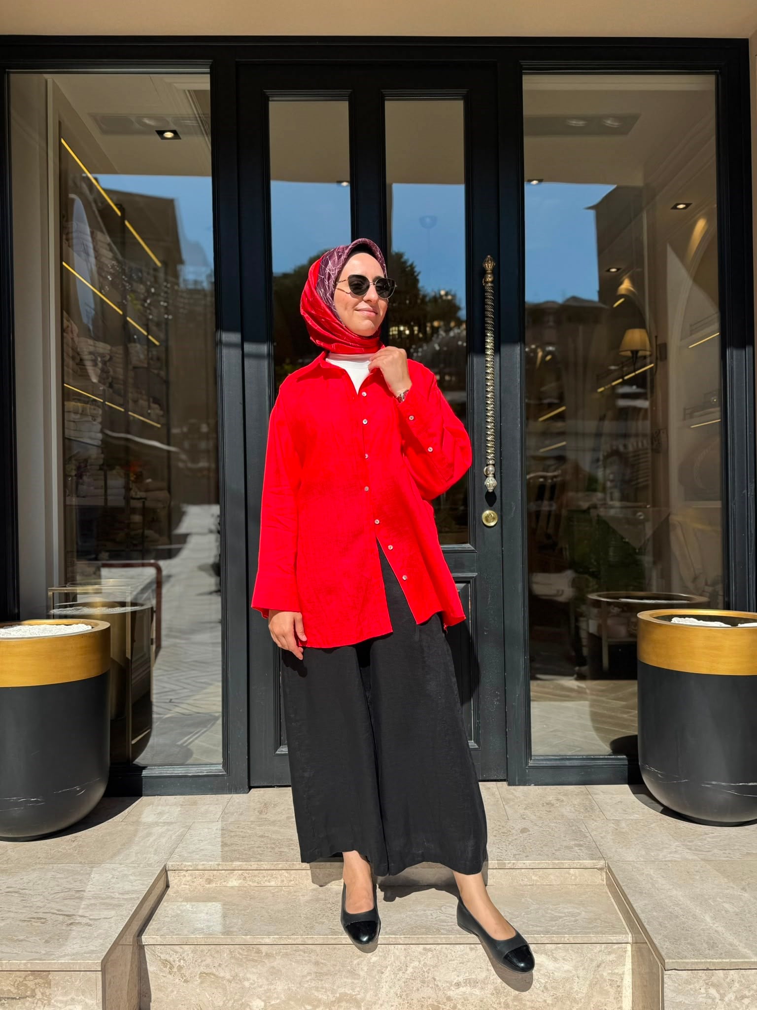 26SS329 Sofy Kadın Pantolon Siyah