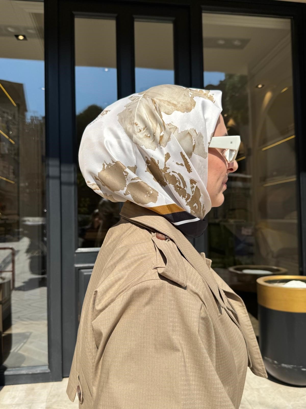 26SS601 Valen Kadın Trench Vizon