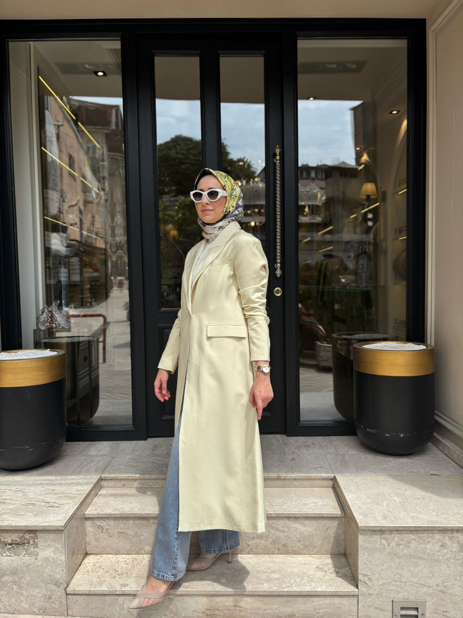 26SS603 Nilla Kadın Kap Ekru