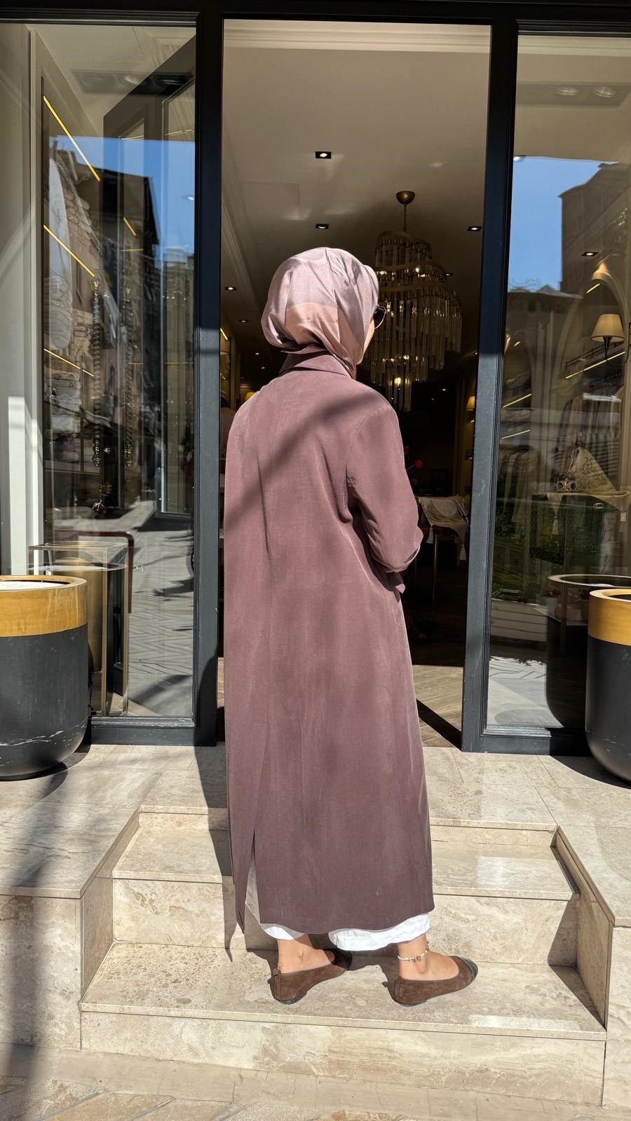 26SS603 Nilla Kadın Kap Kahve