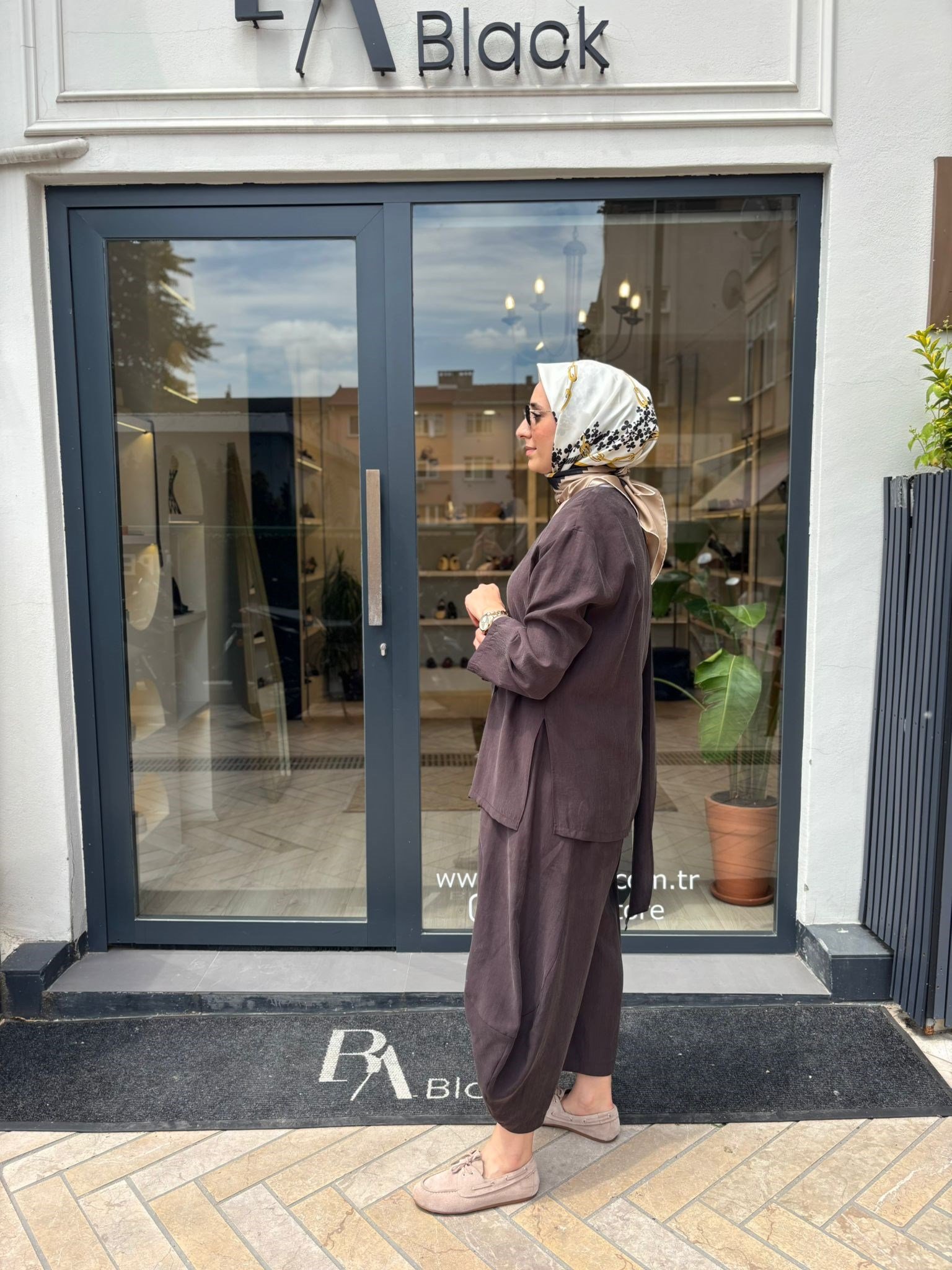 26SS607 Elix Kadın Kimono BİTTER