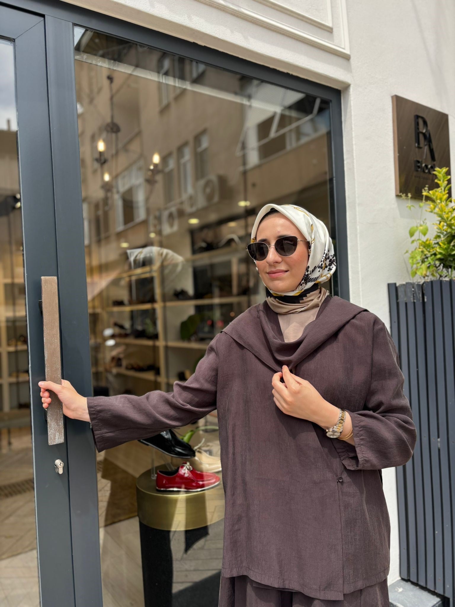 26SS607 Elix Kadın Kimono BİTTER