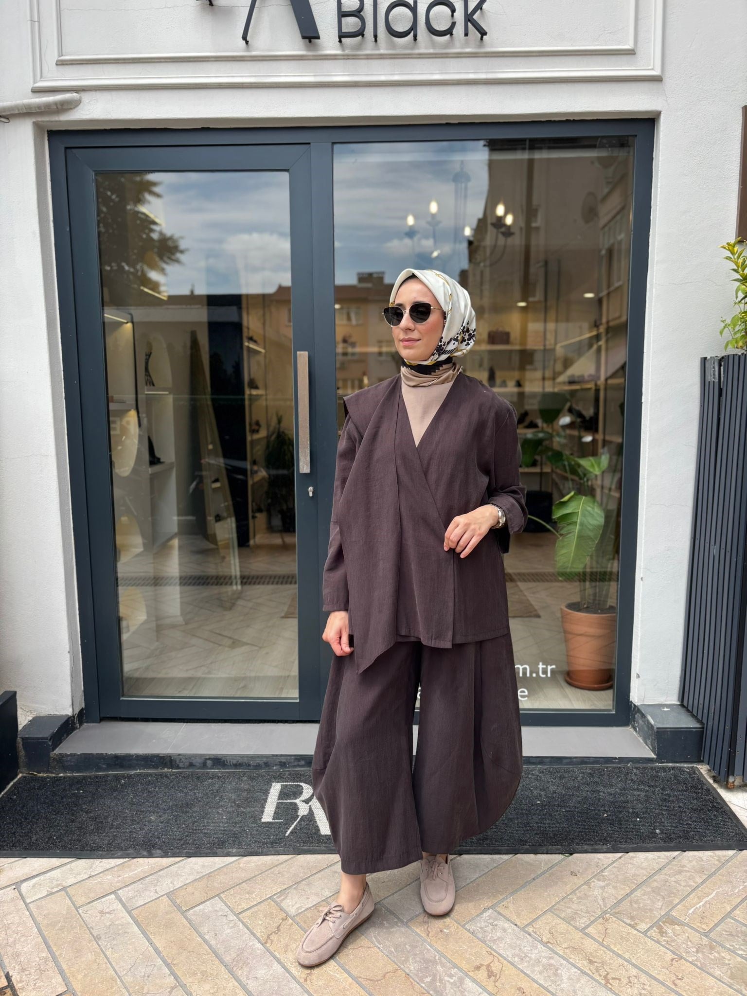 26SS607 Elix Kadın Kimono BİTTER