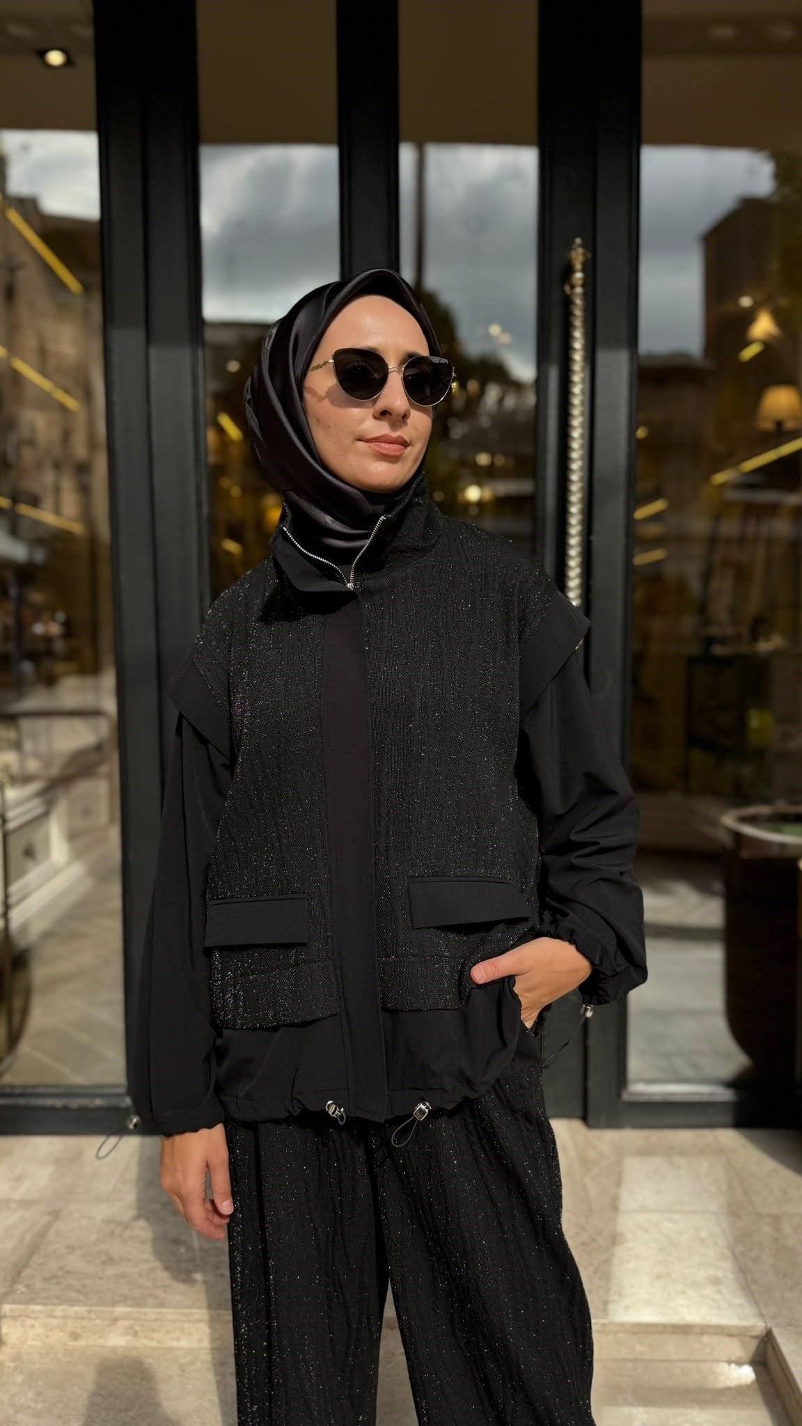 27FWCEK001 Noa Kadın Takım Siyah
